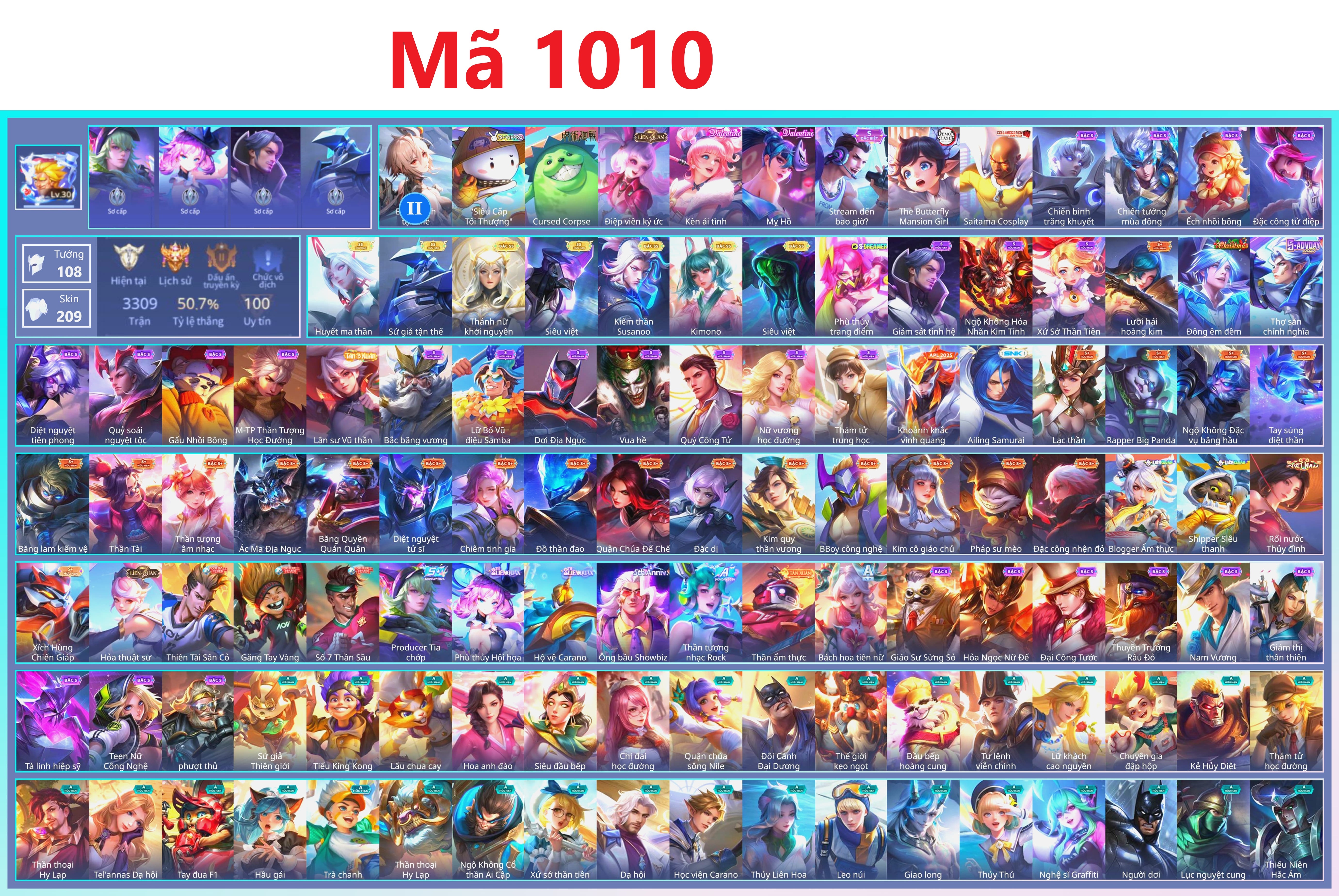 Acc Liên Quân ID 3