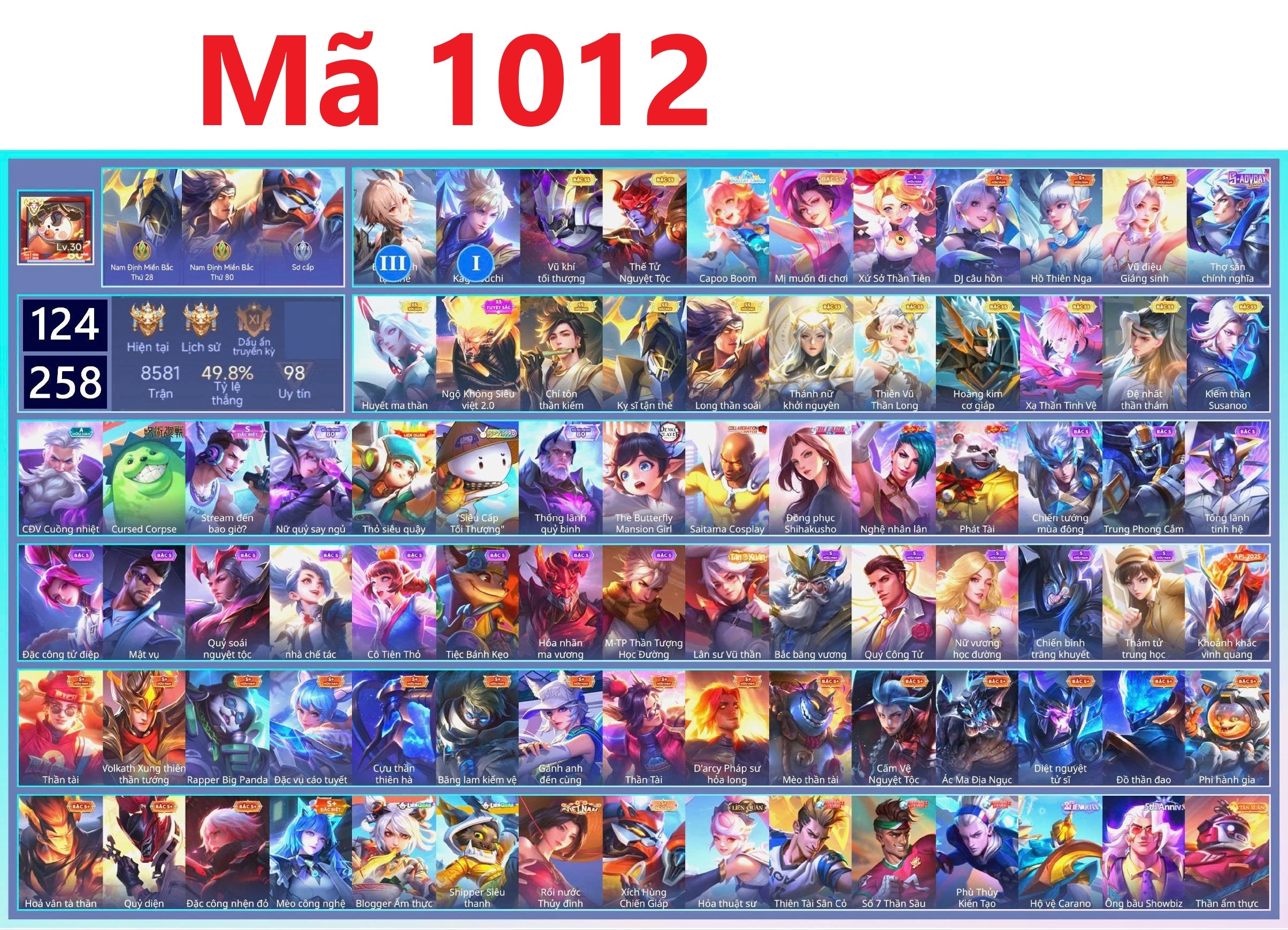 Acc Liên Quân ID 4