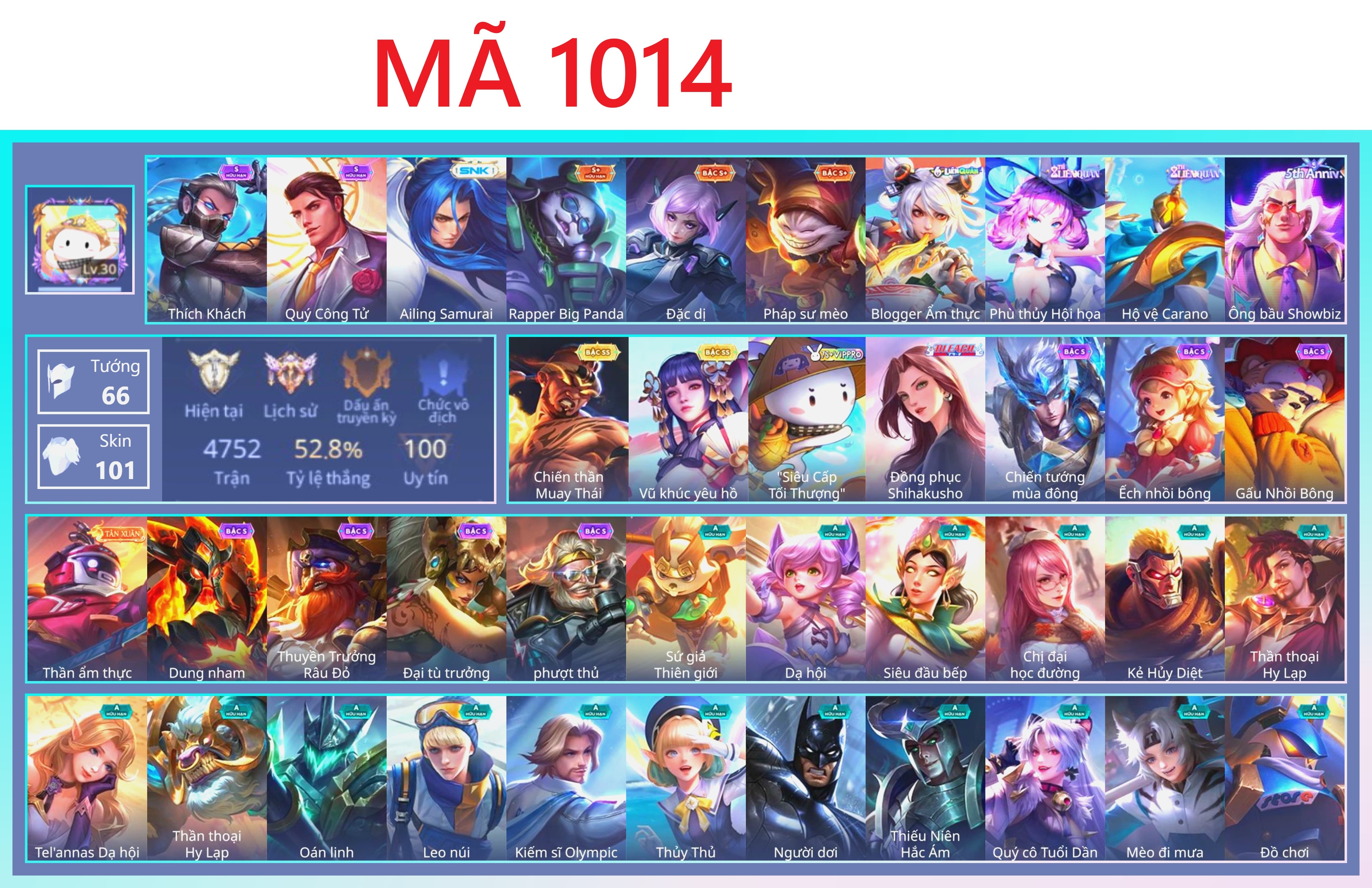 Acc Liên Quân ID 5