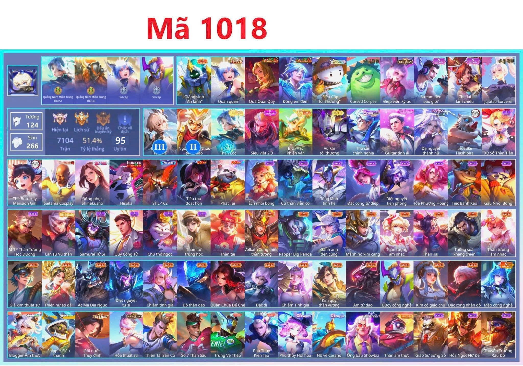 Acc Liên Quân ID 8