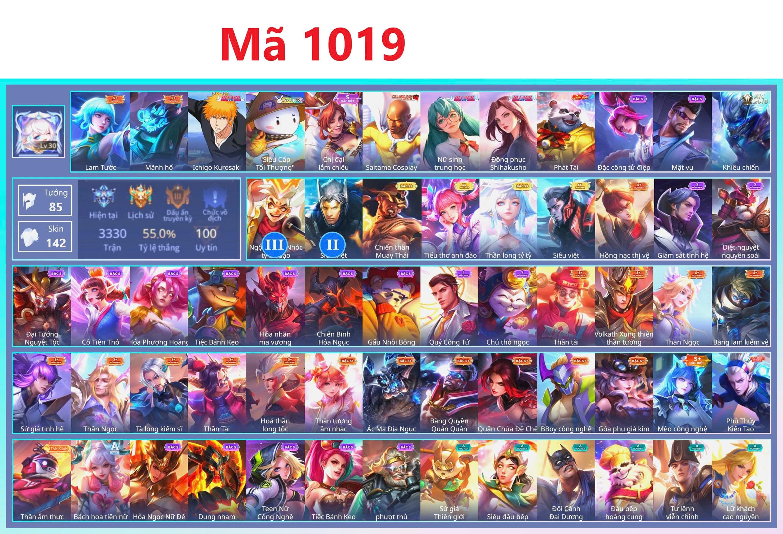 Acc Liên Quân ID 9