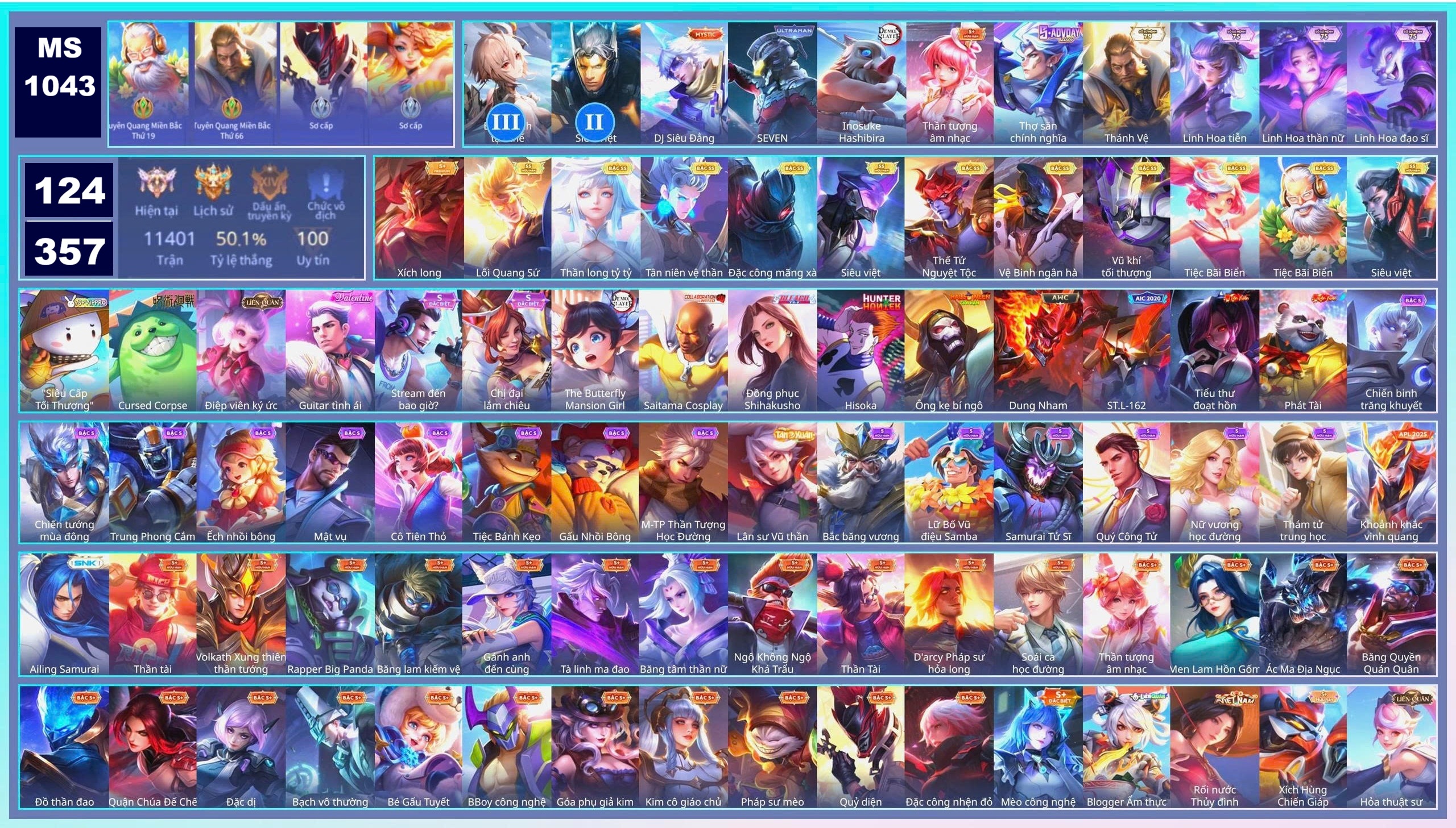 Acc Liên Quân ID 18