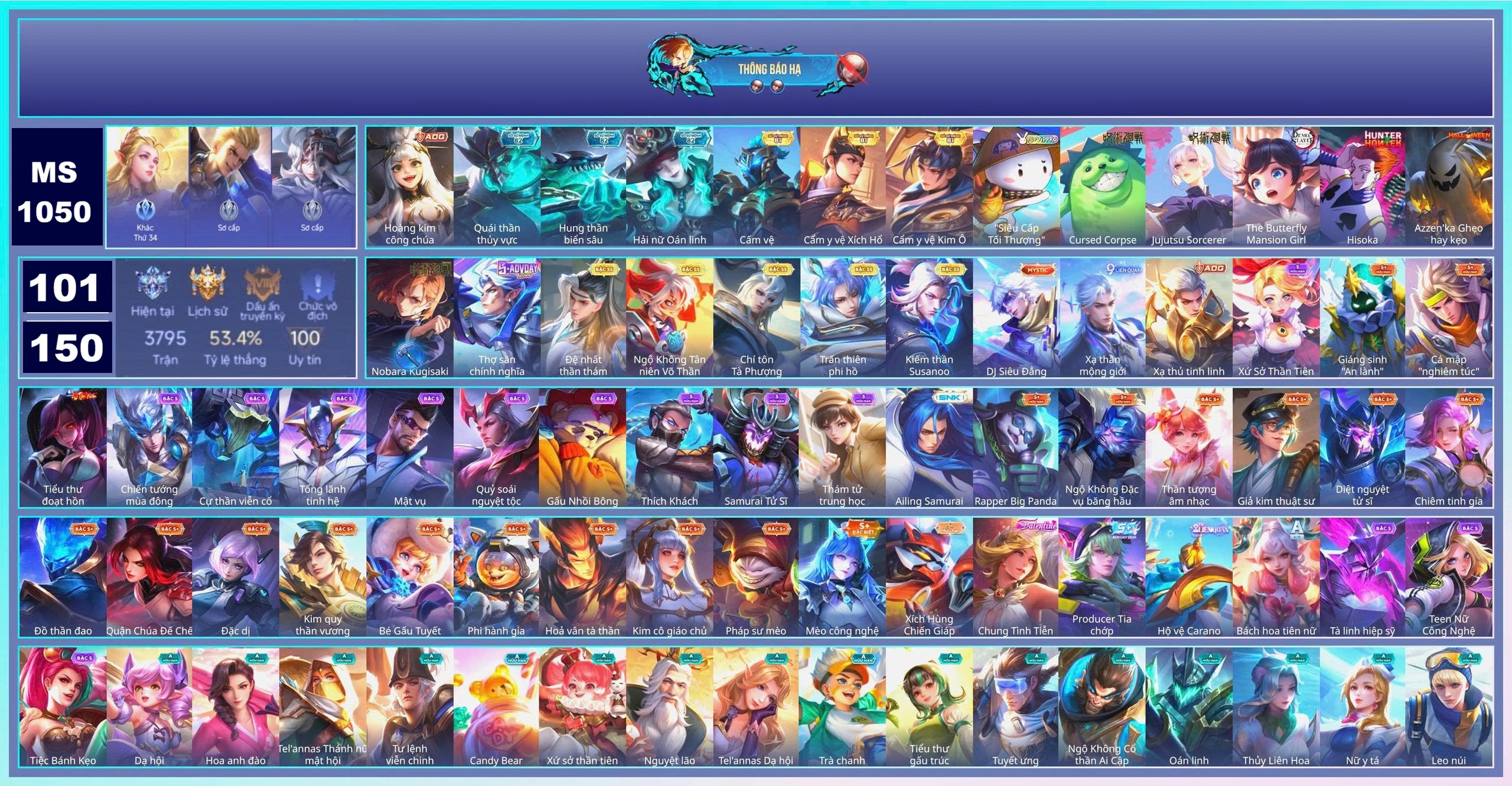 Acc Liên Quân ID 22