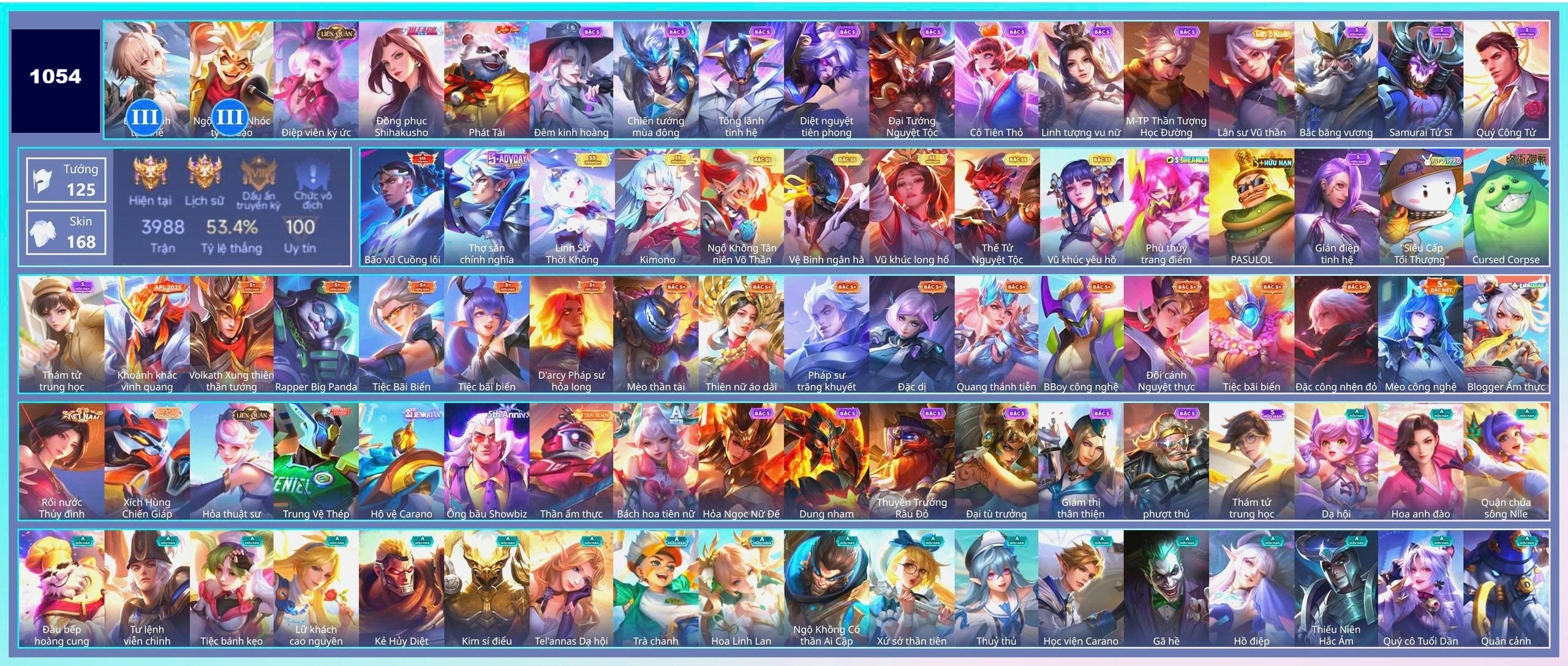Acc Liên Quân ID 24