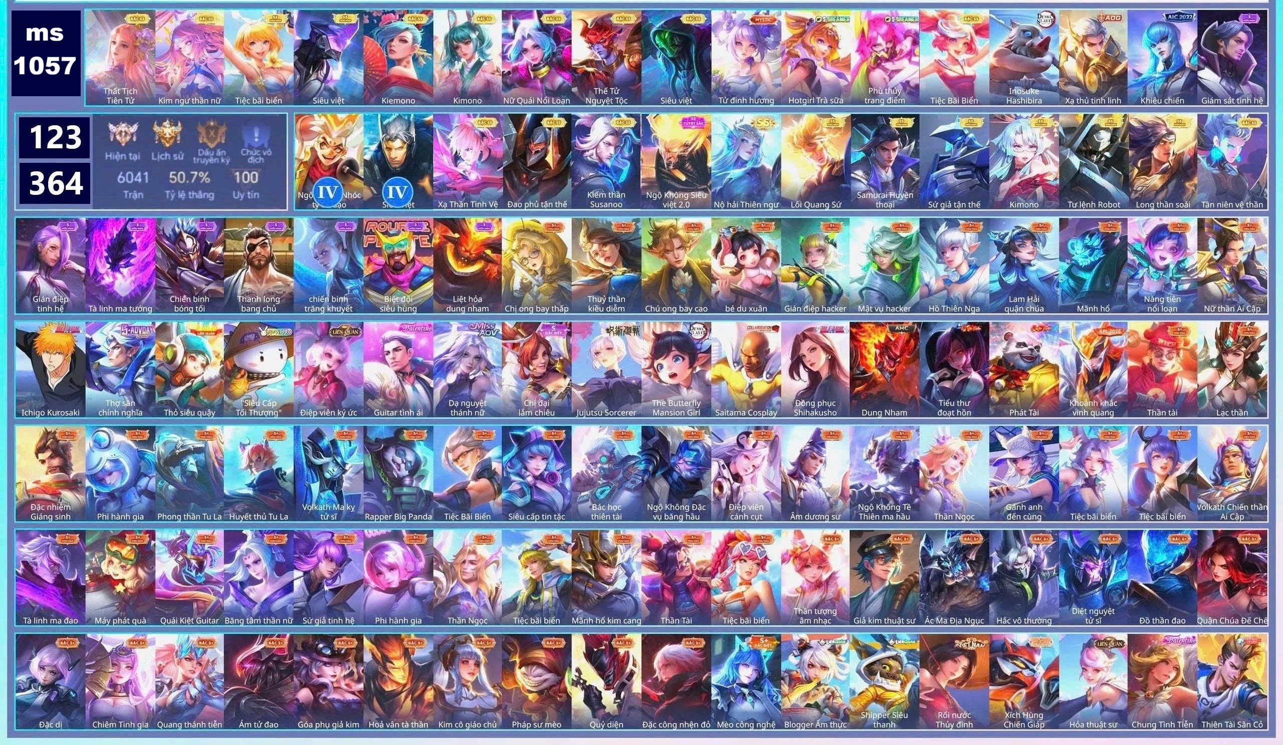 Acc Liên Quân ID 25