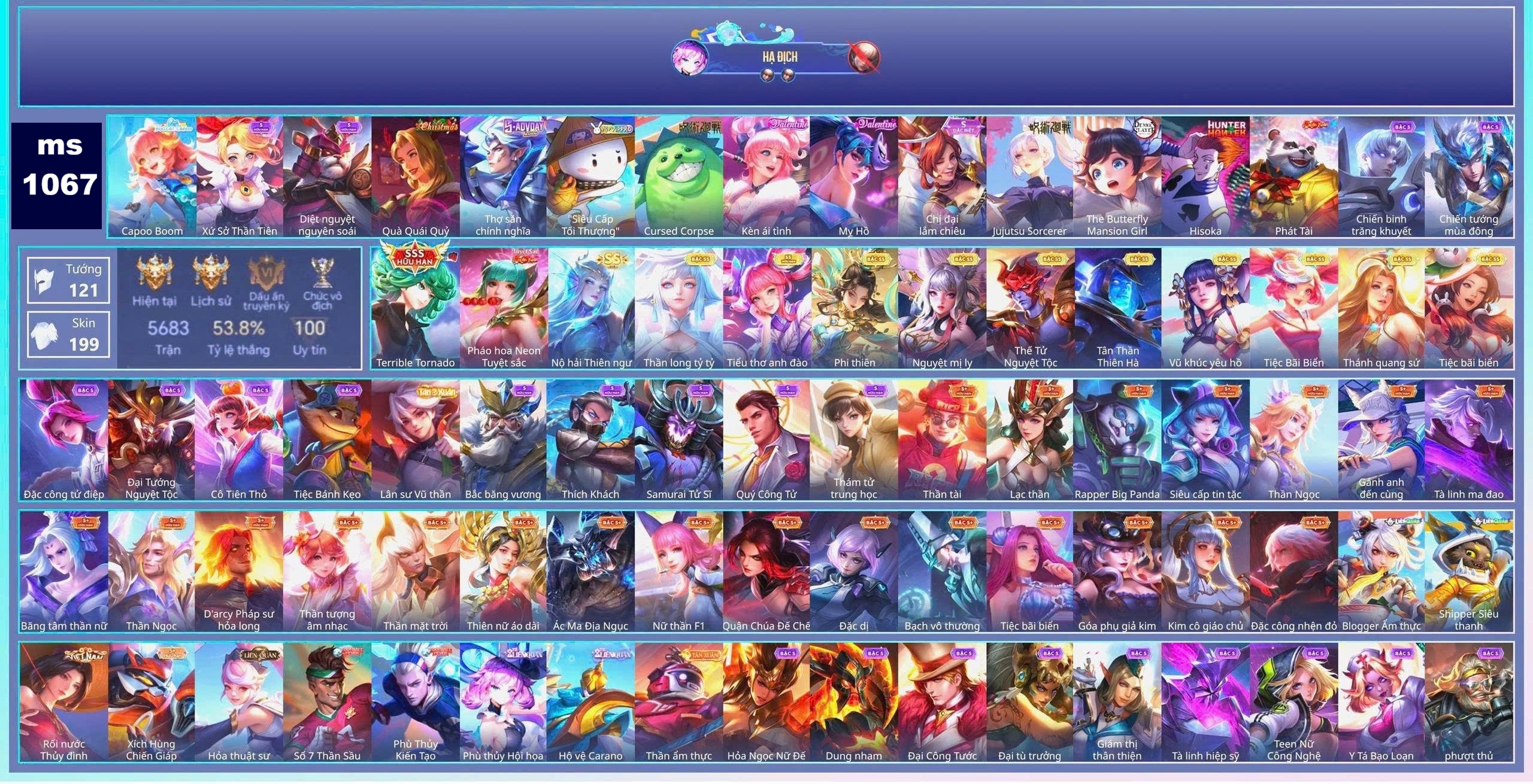 Acc Liên Quân ID 30