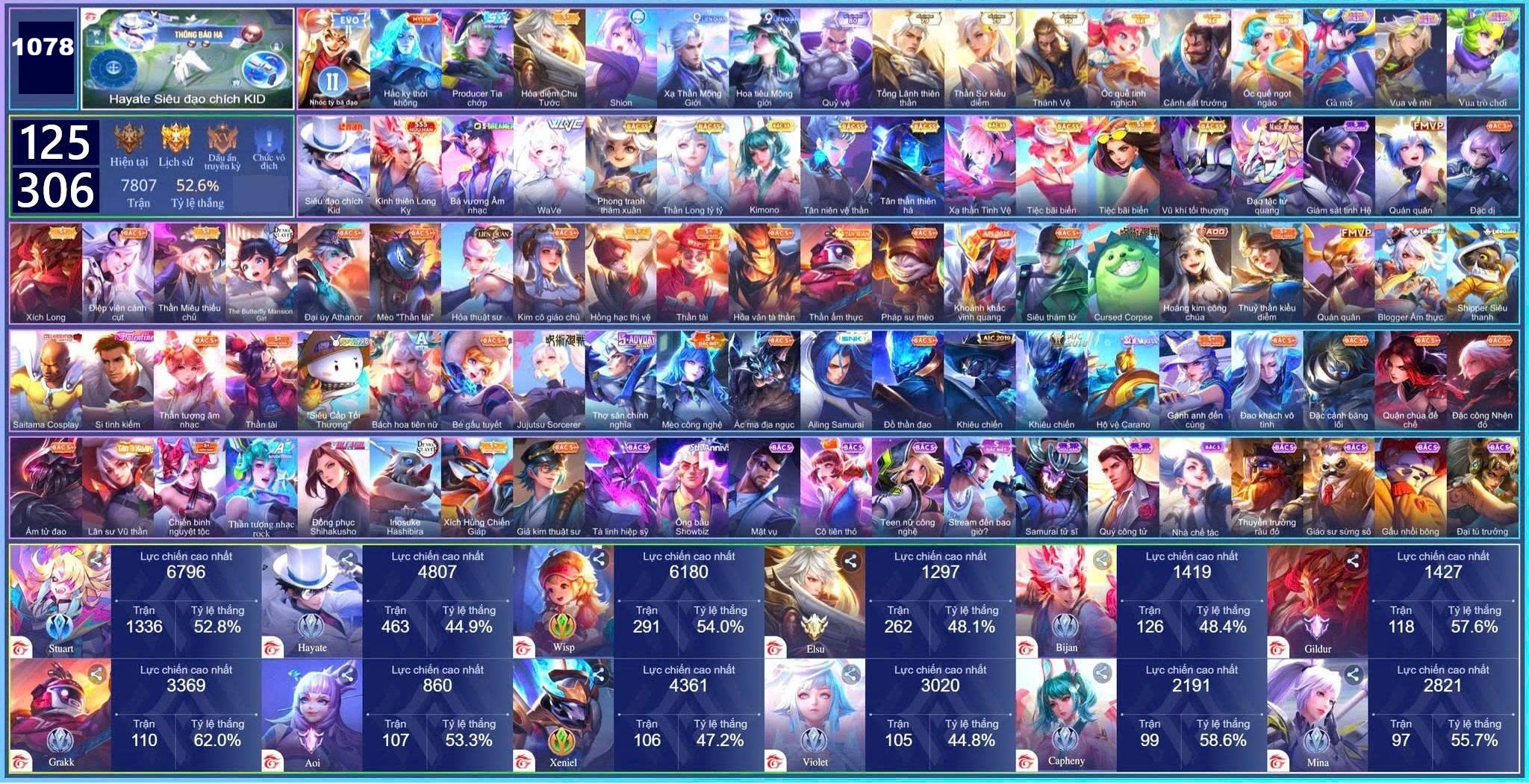 Acc Liên Quân ID 34