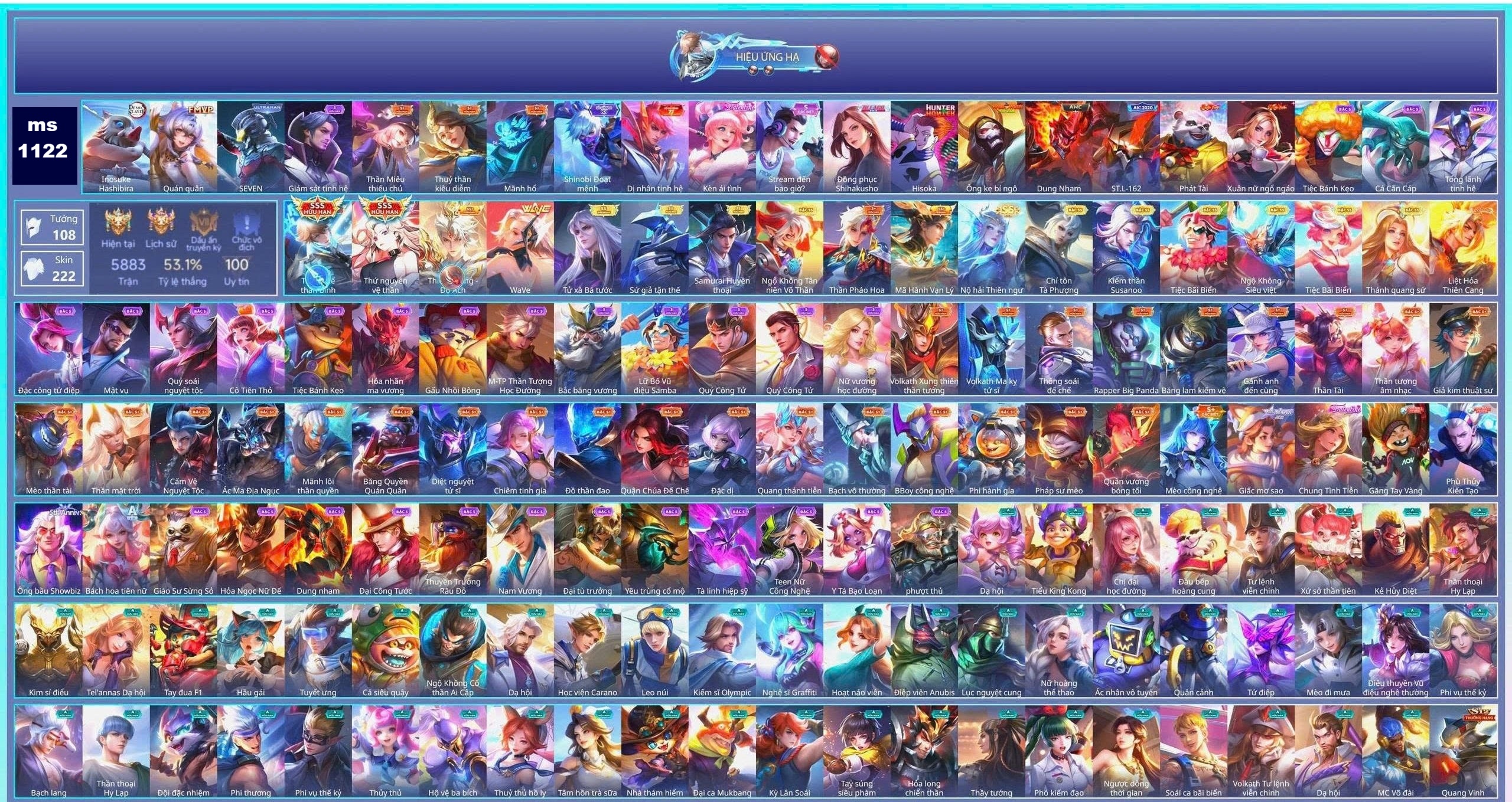 Acc Liên Quân ID 46