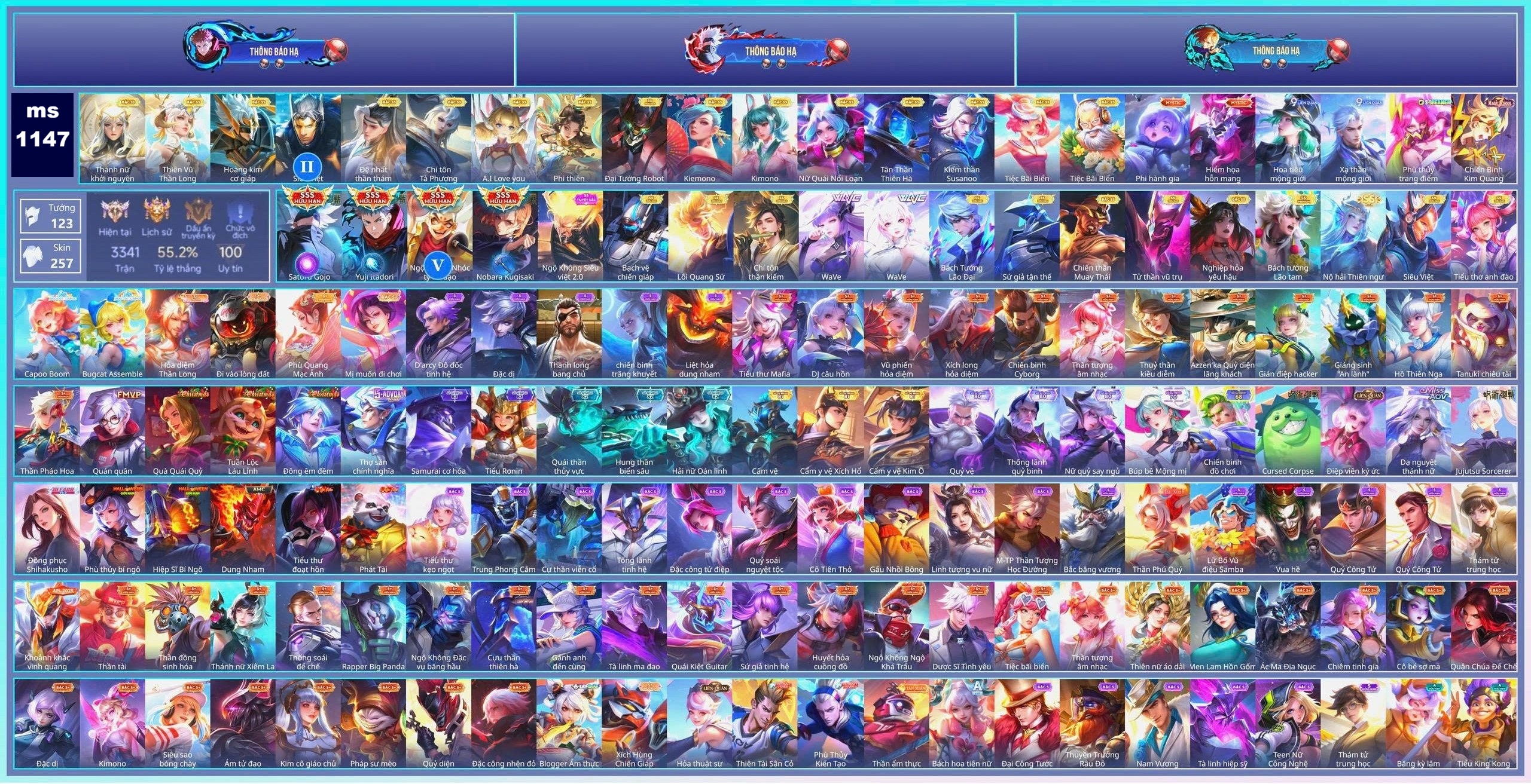 Acc Liên Quân ID 56
