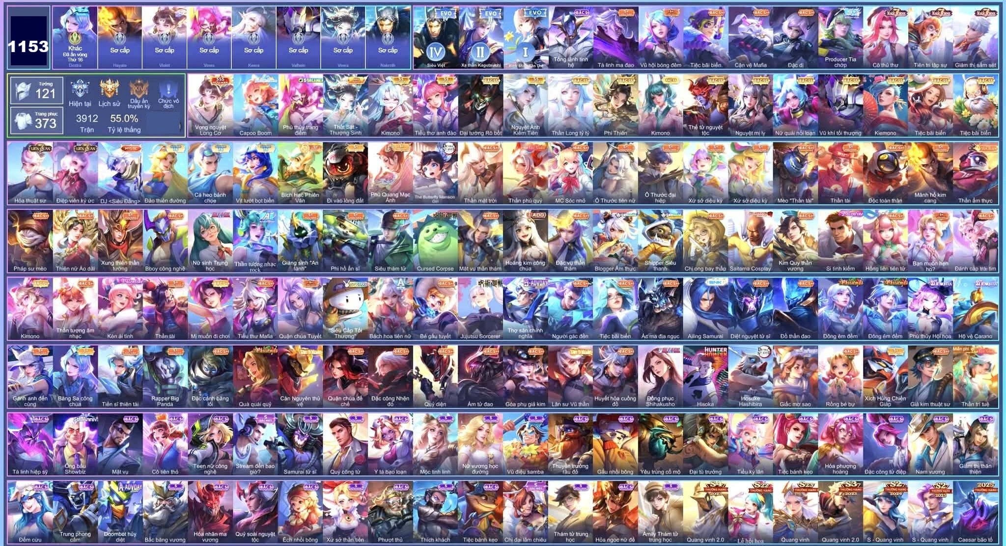 Acc Liên Quân ID 61