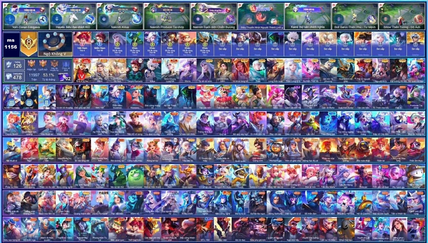 Acc Liên Quân ID 63
