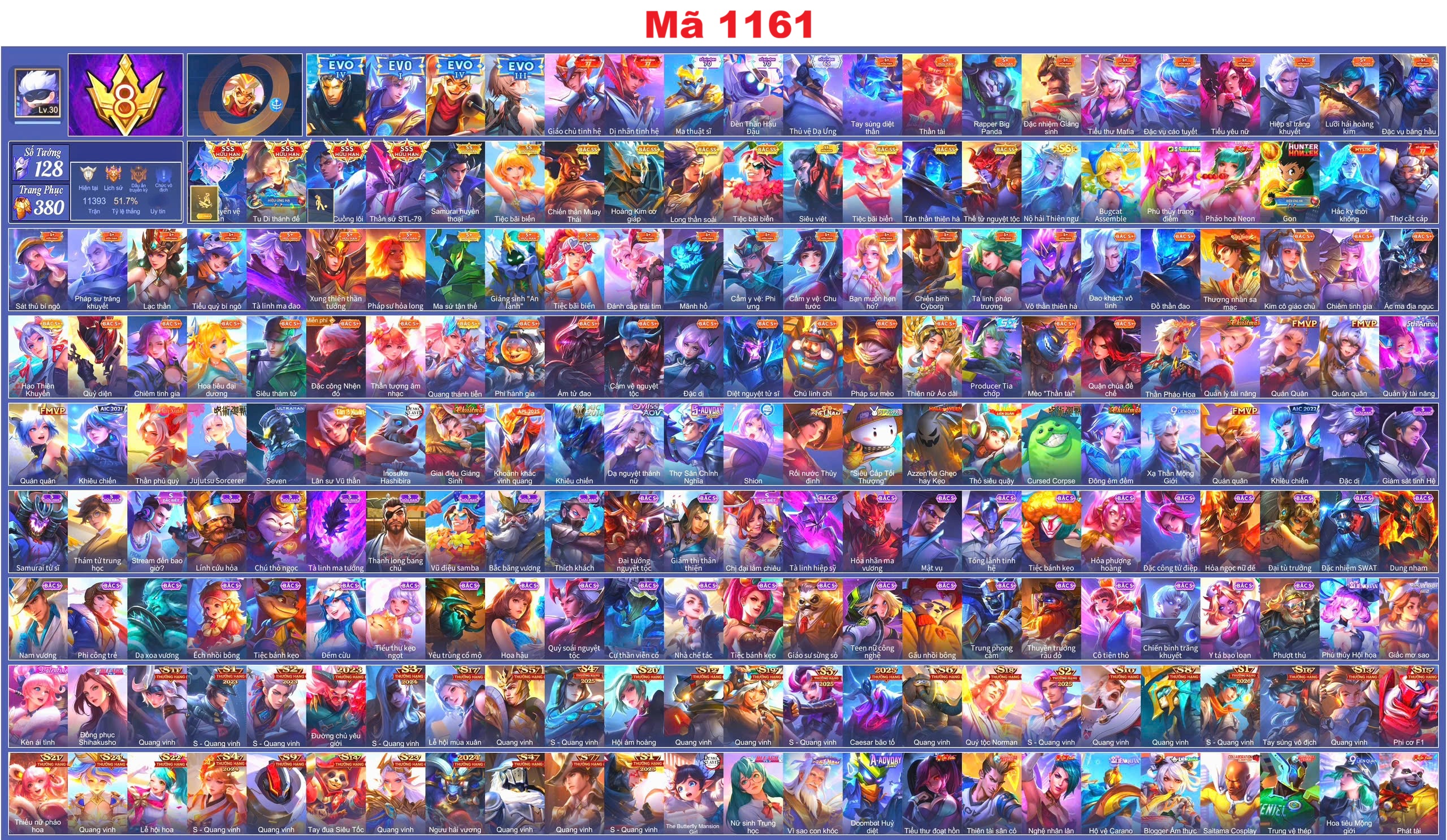 Acc Liên Quân ID 65