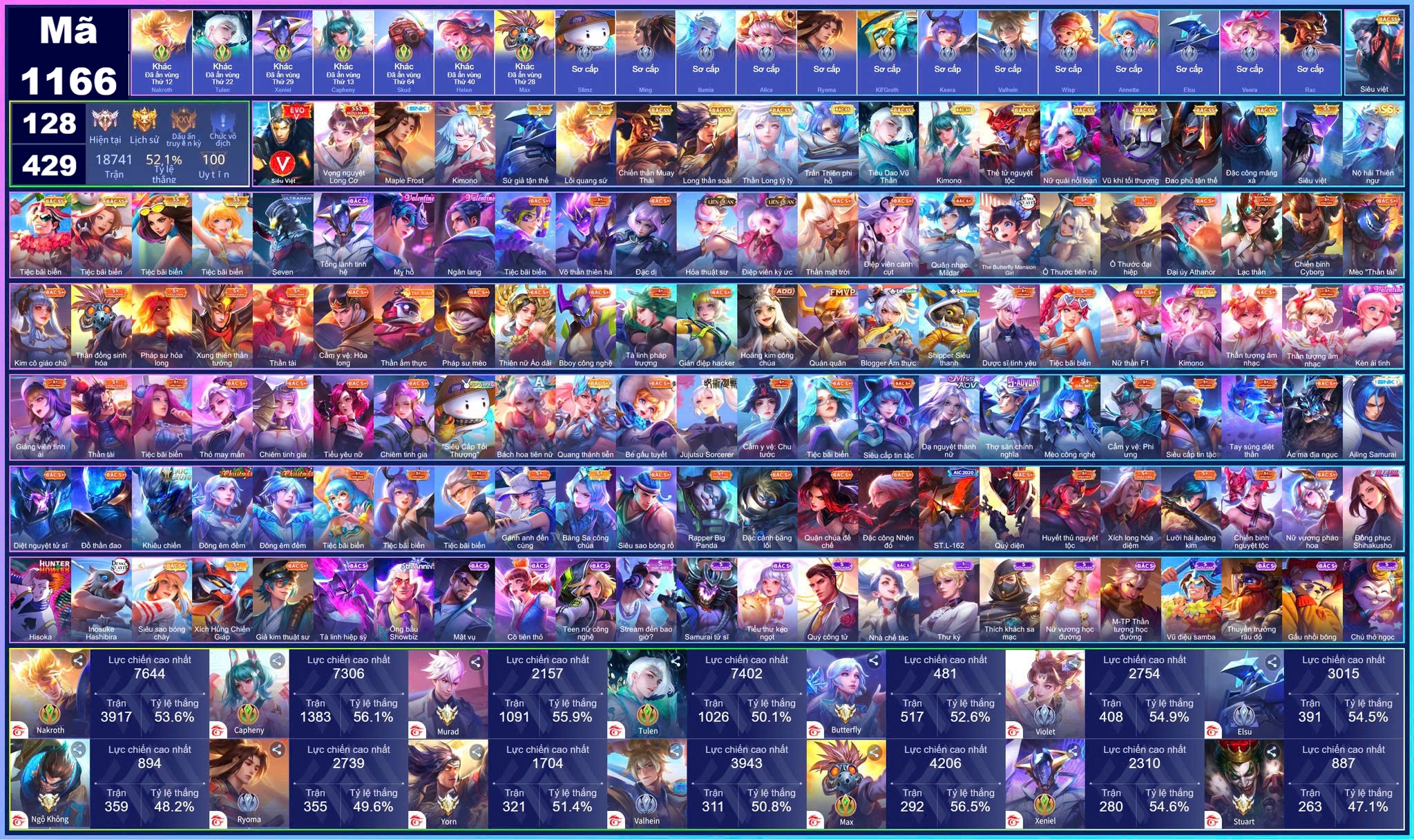 Acc Liên Quân ID 69