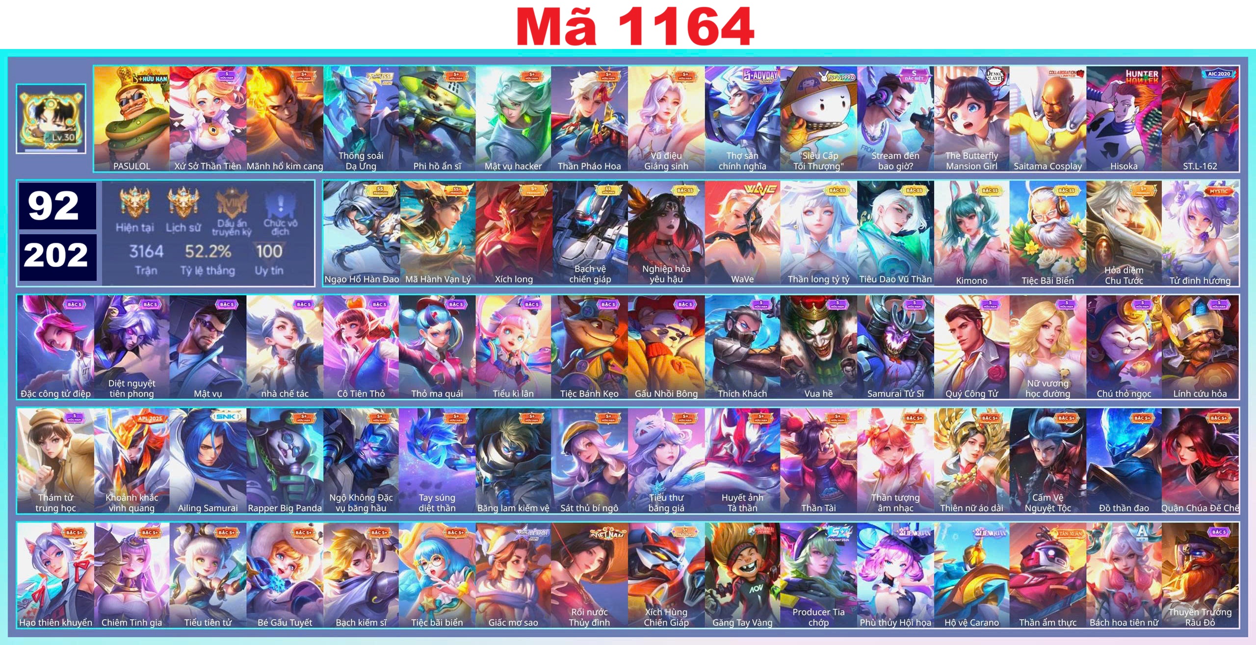 Acc Liên Quân ID 75