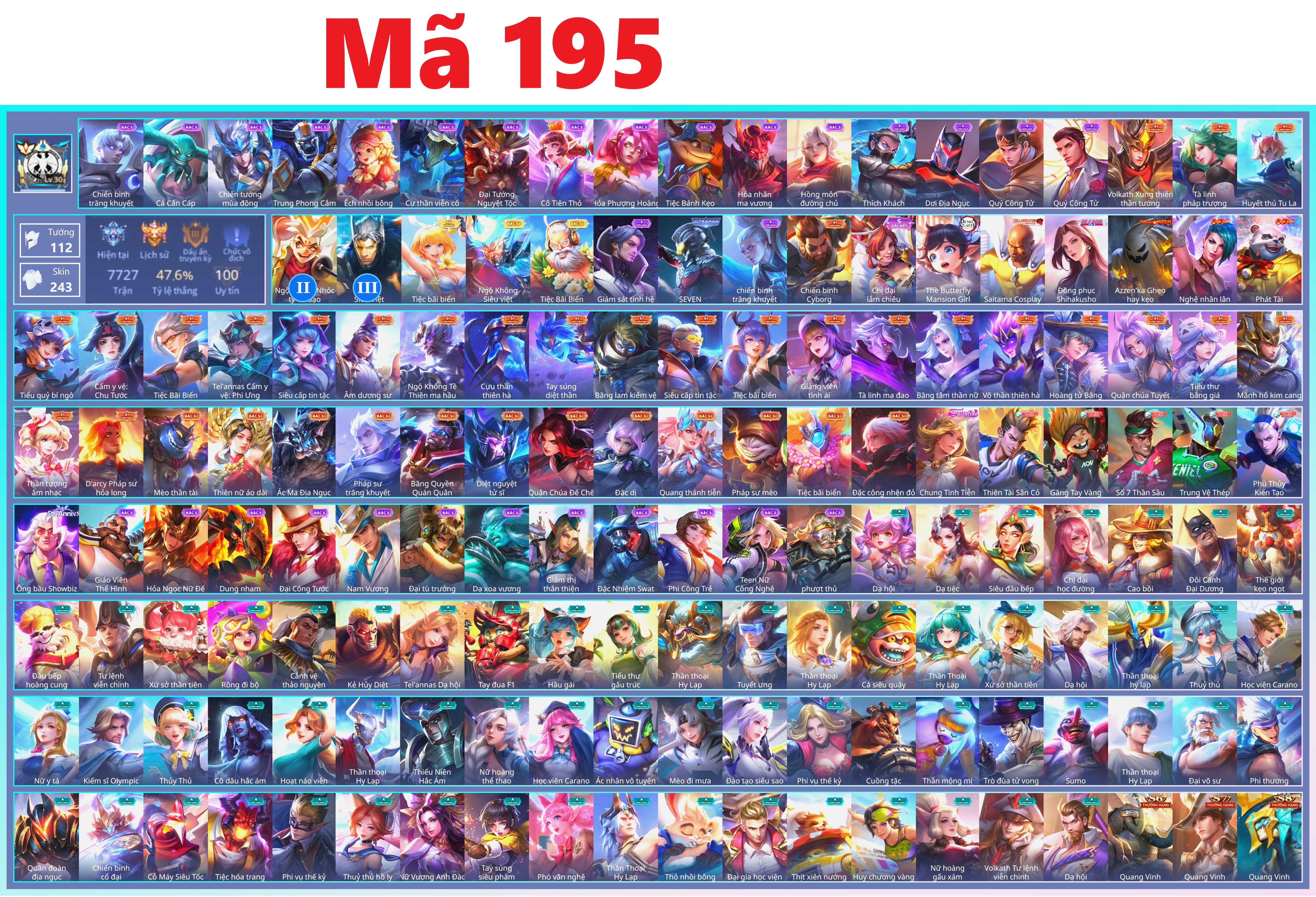 Acc Liên Quân ID 77
