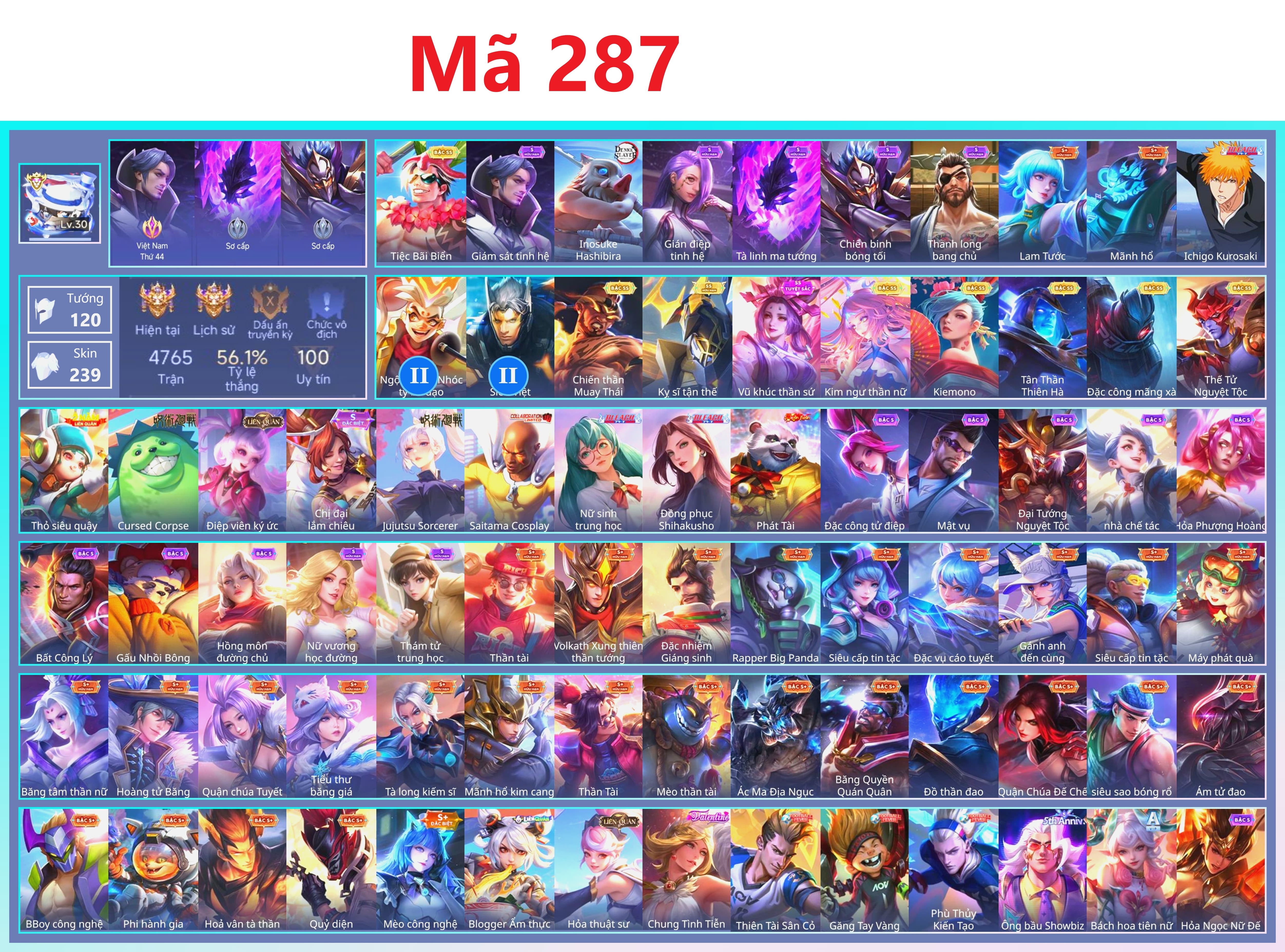 Acc Liên Quân ID 84