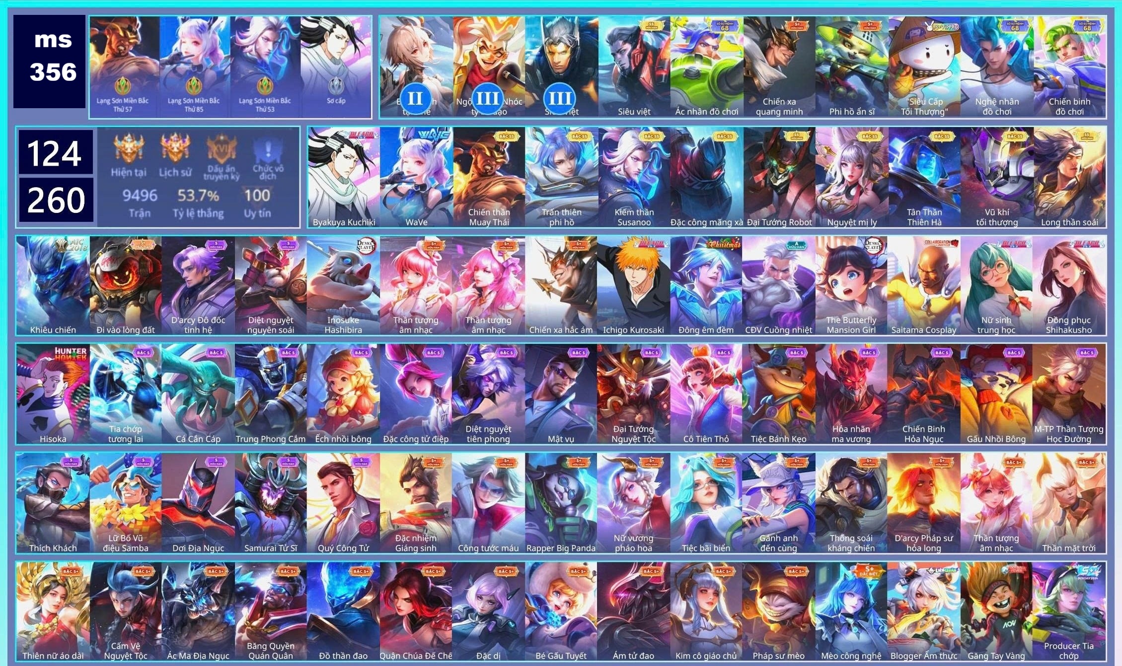 Acc Liên Quân ID 87