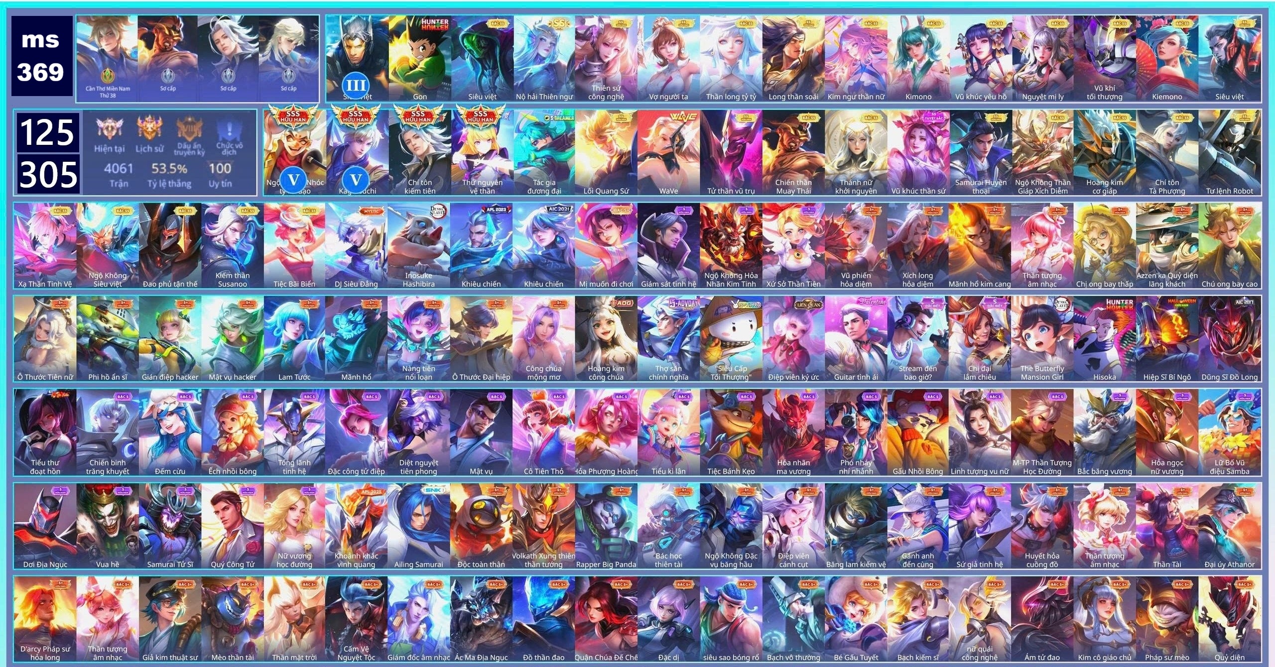 Acc Liên Quân ID 88