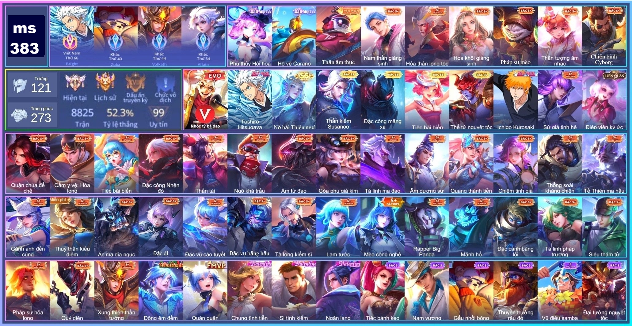 Acc Liên Quân ID 89