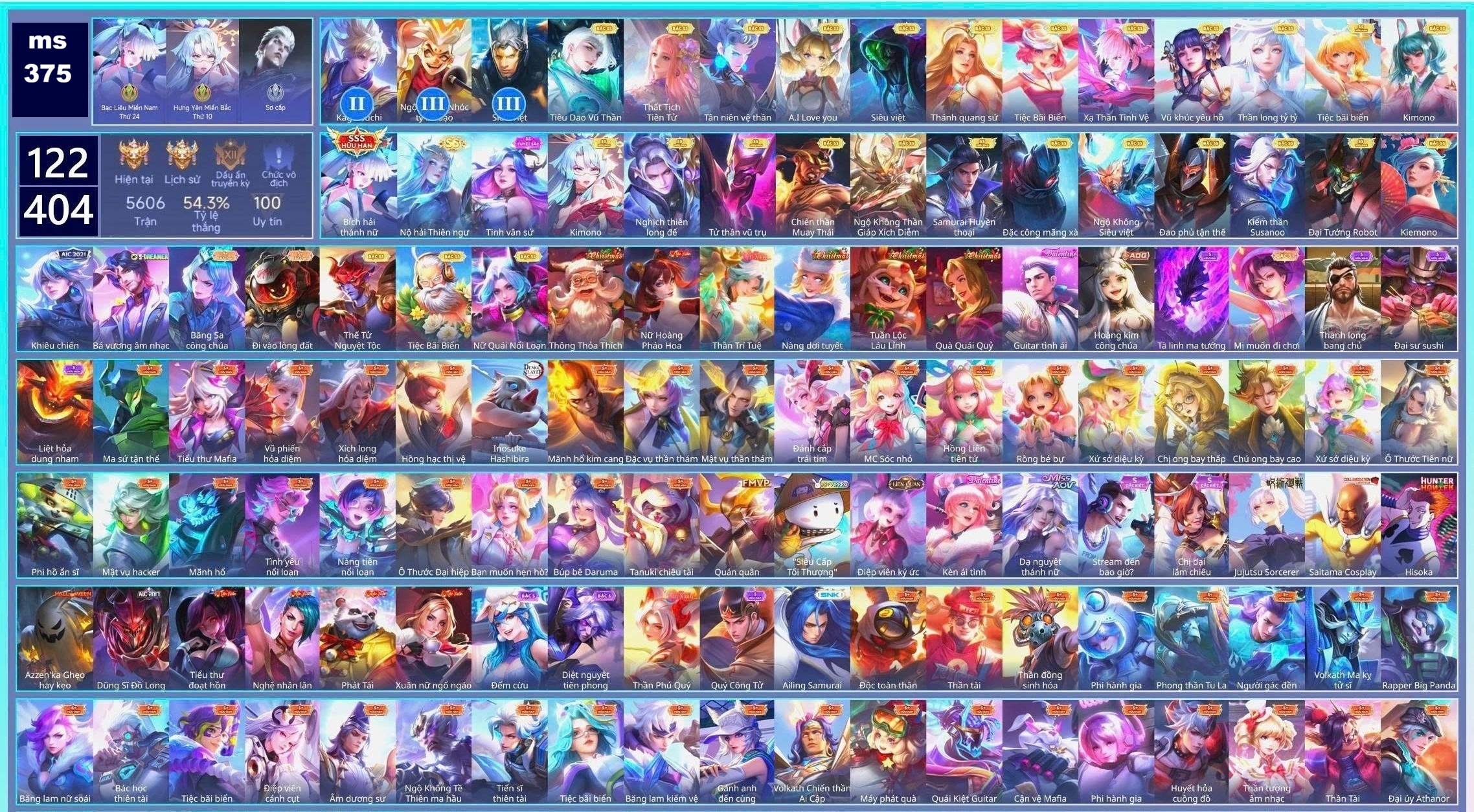 Acc Liên Quân ID 91