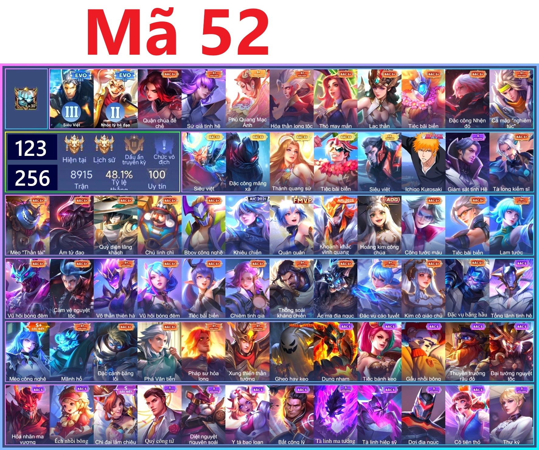 Acc Liên Quân ID 101