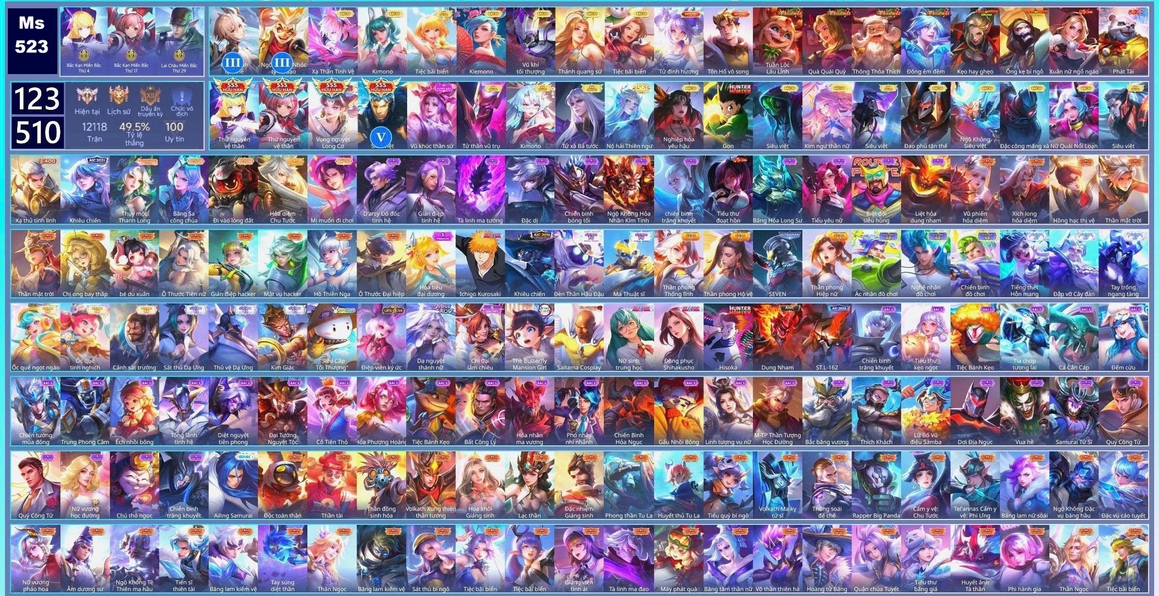 Acc Liên Quân ID 102
