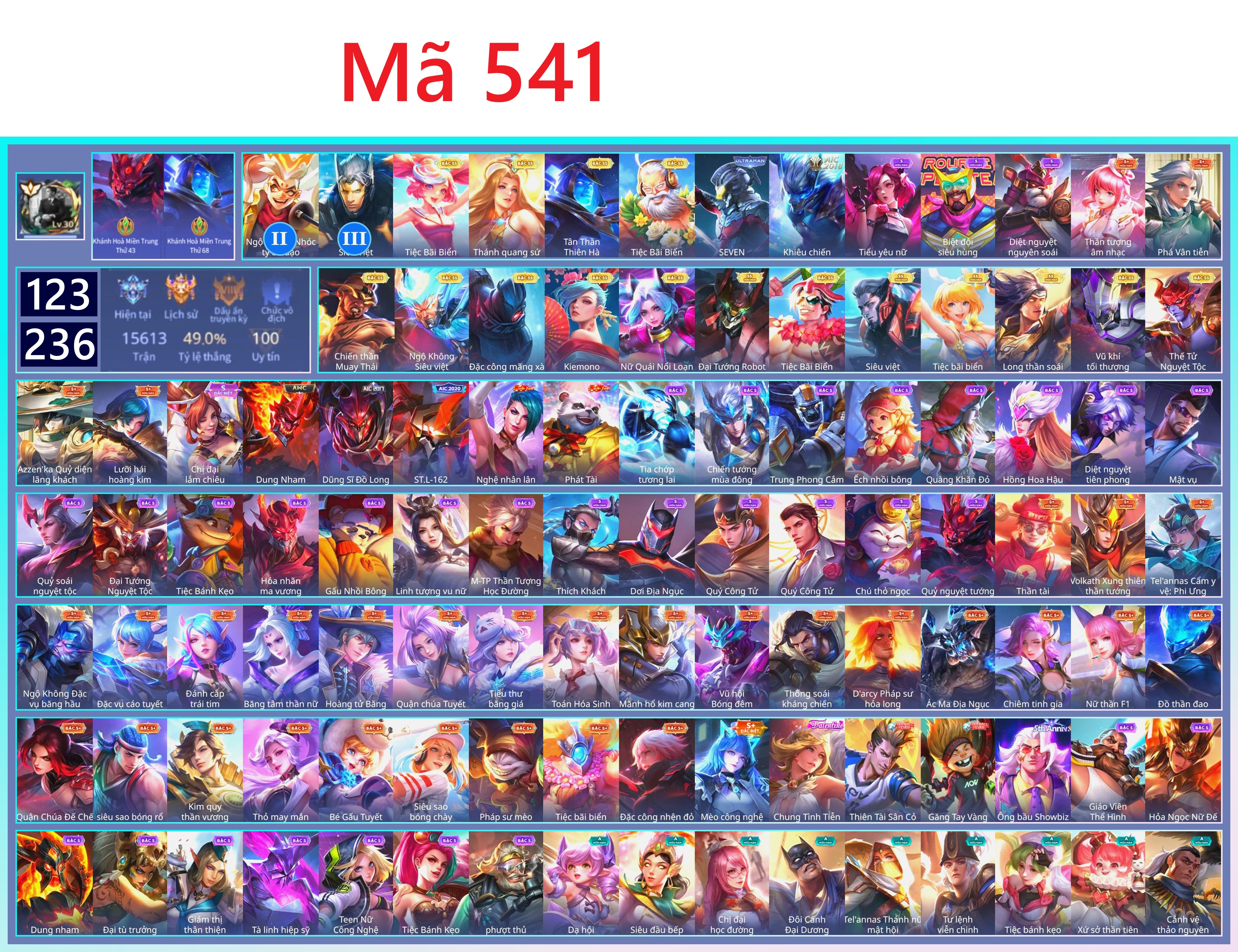 Acc Liên Quân ID 124