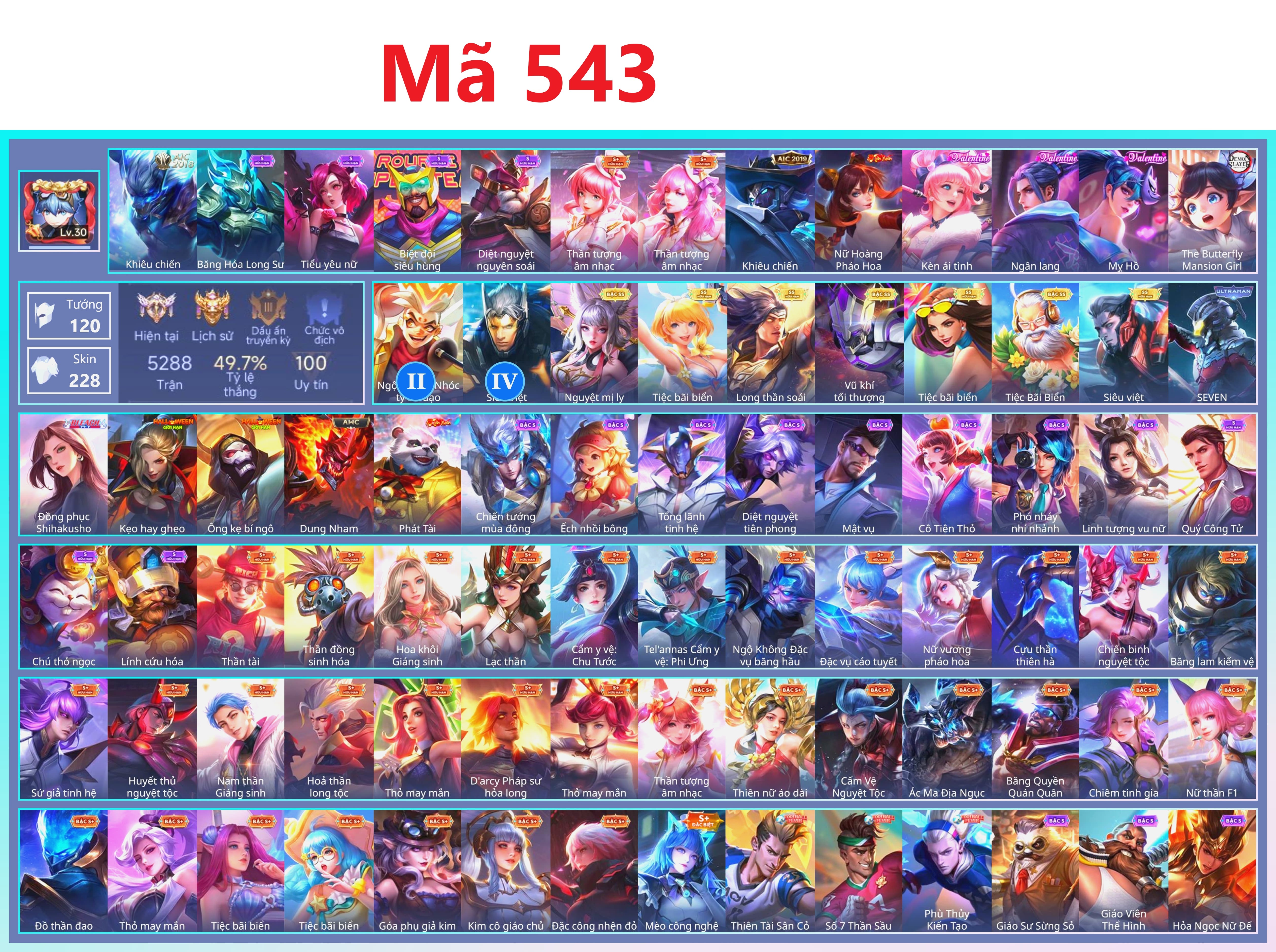 Acc Liên Quân ID 112