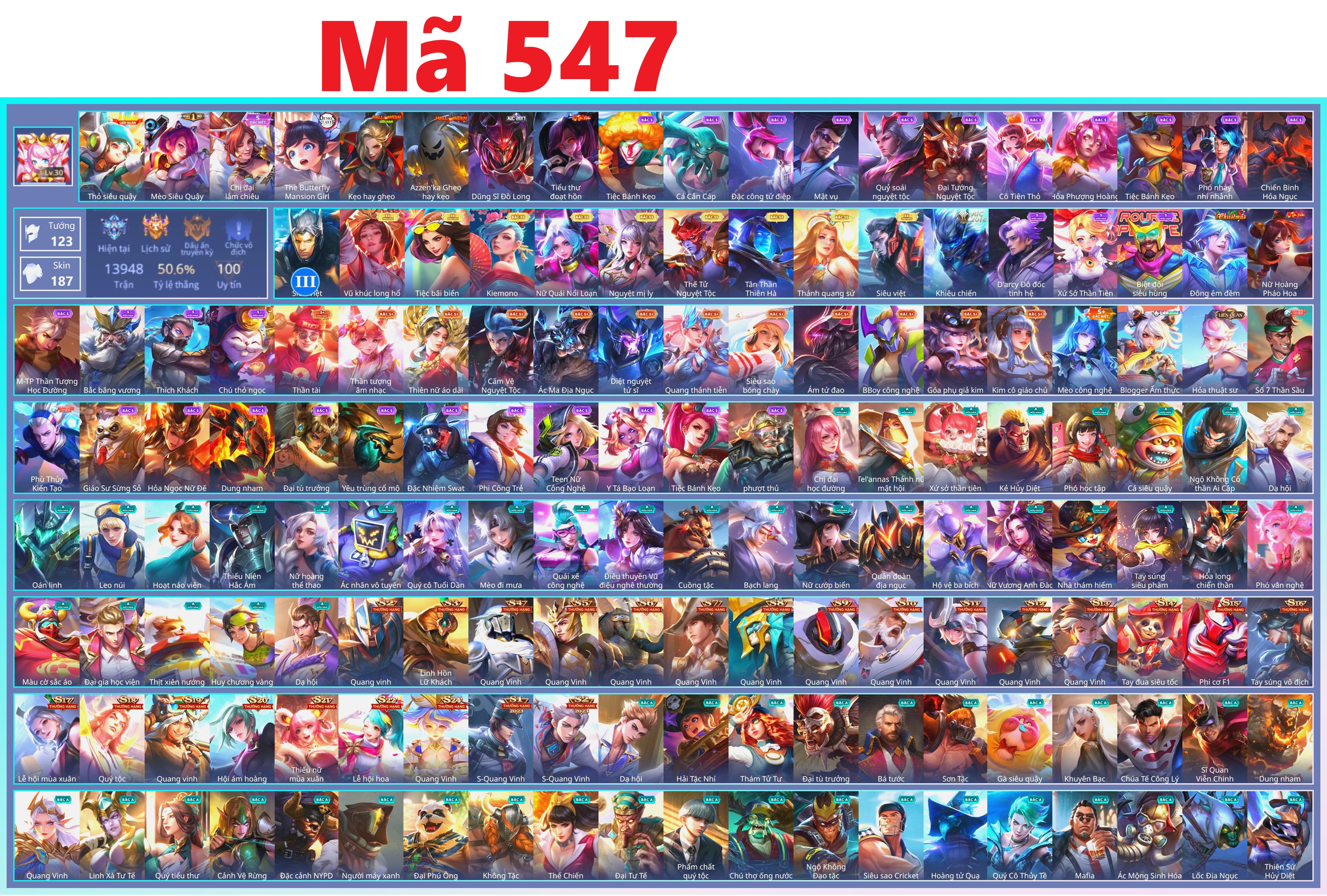 Acc Liên Quân ID 115