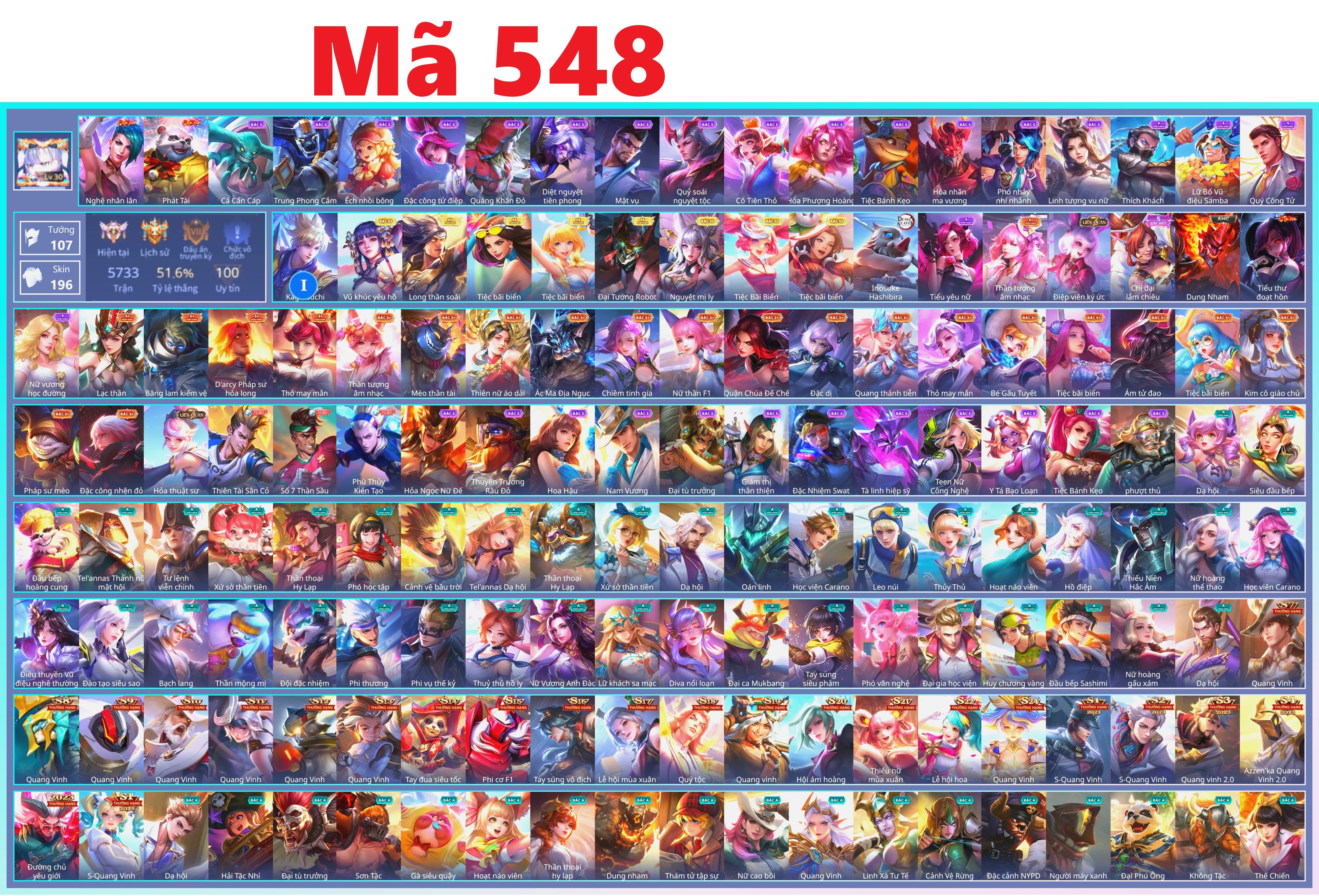 Acc Liên Quân ID 116