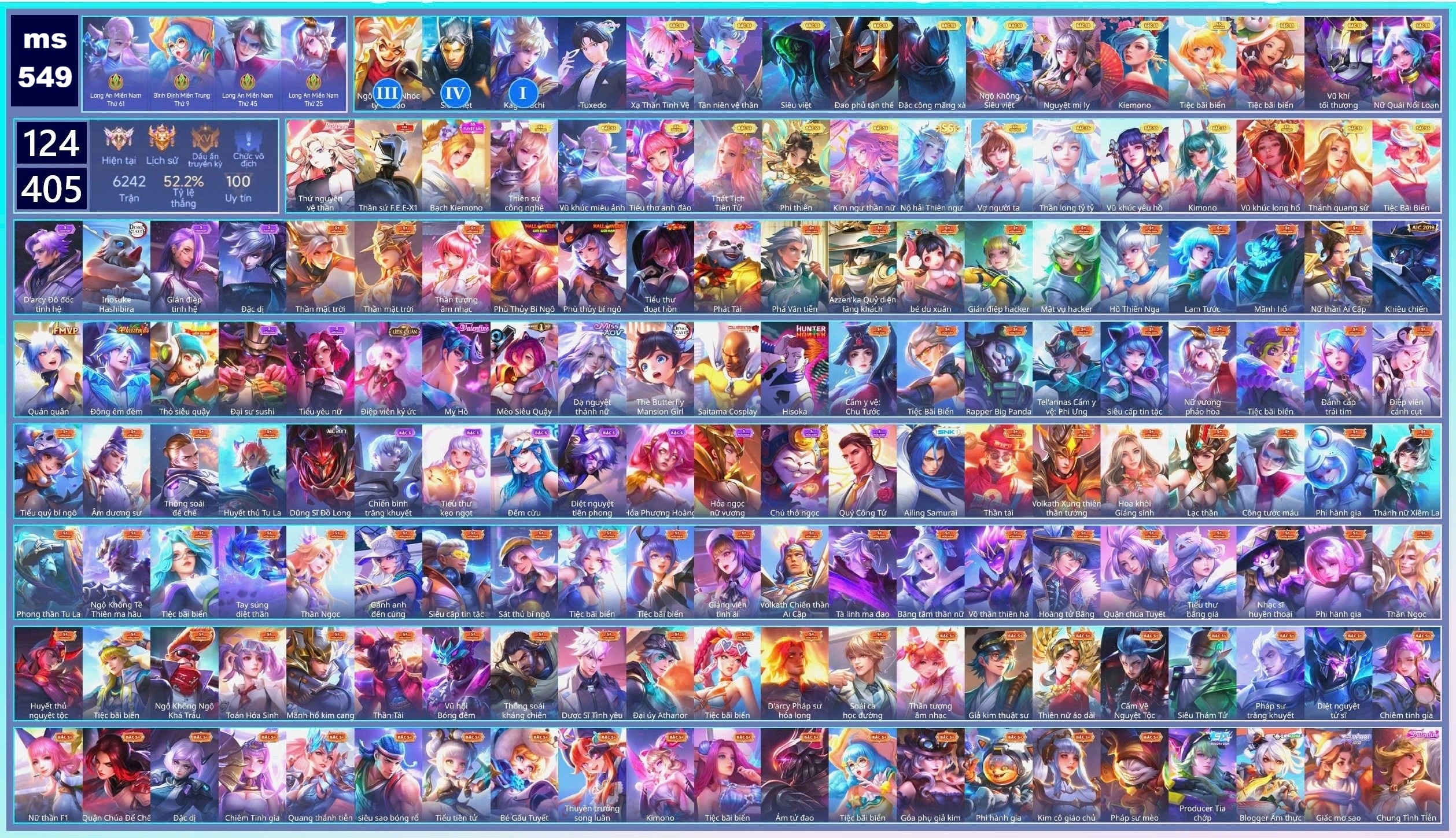 Acc Liên Quân ID 117