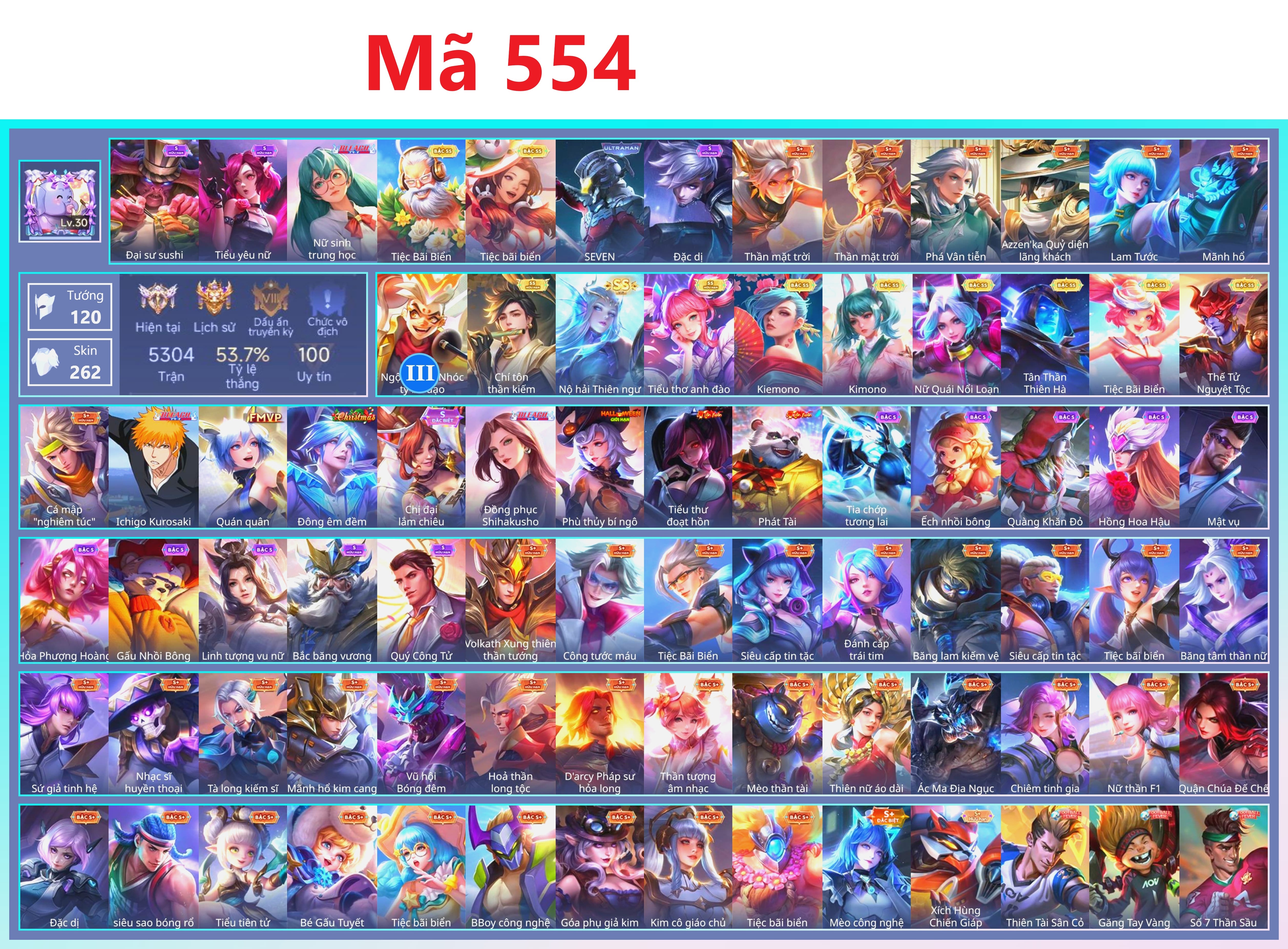 Acc Liên Quân ID 119