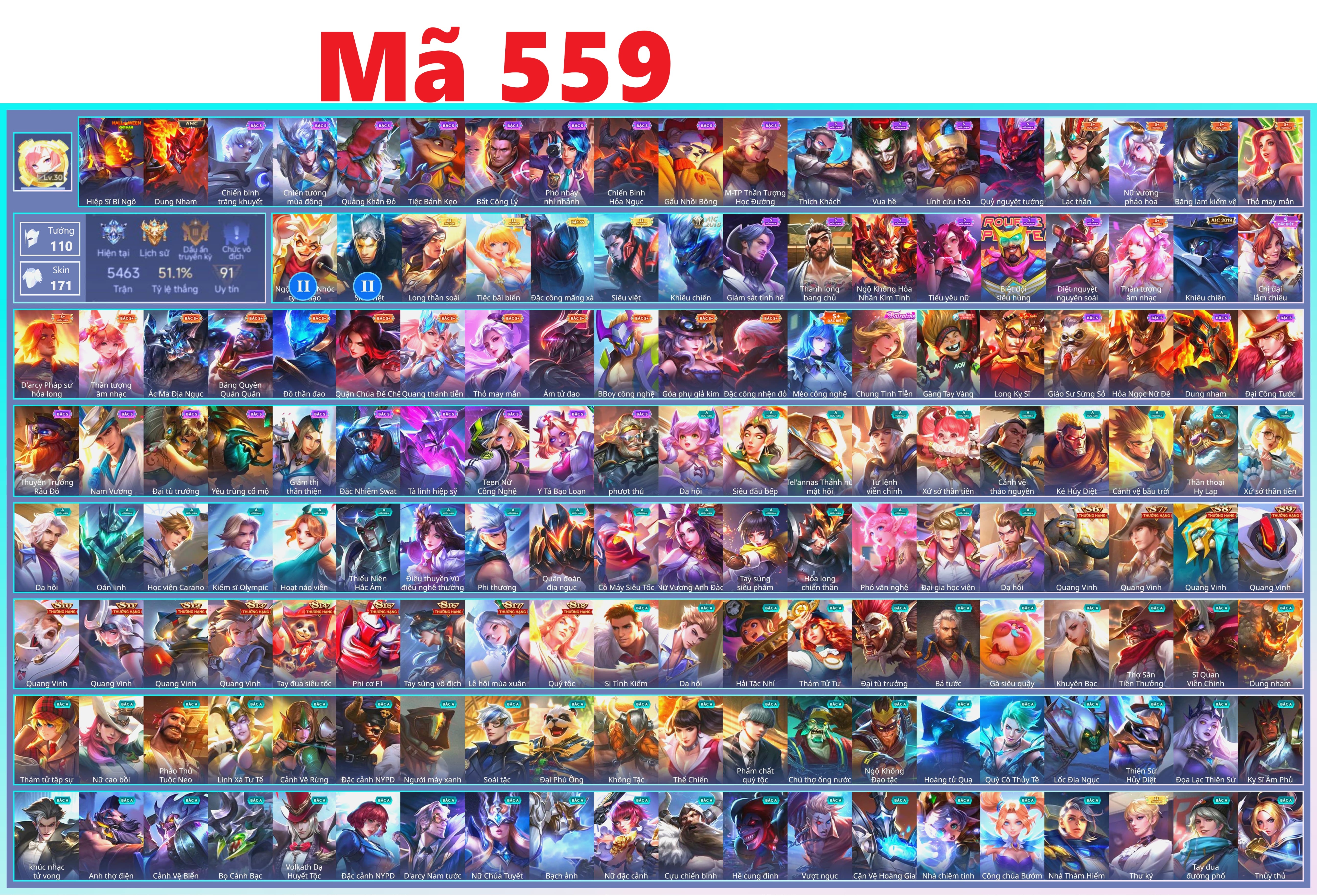Acc Liên Quân ID 122