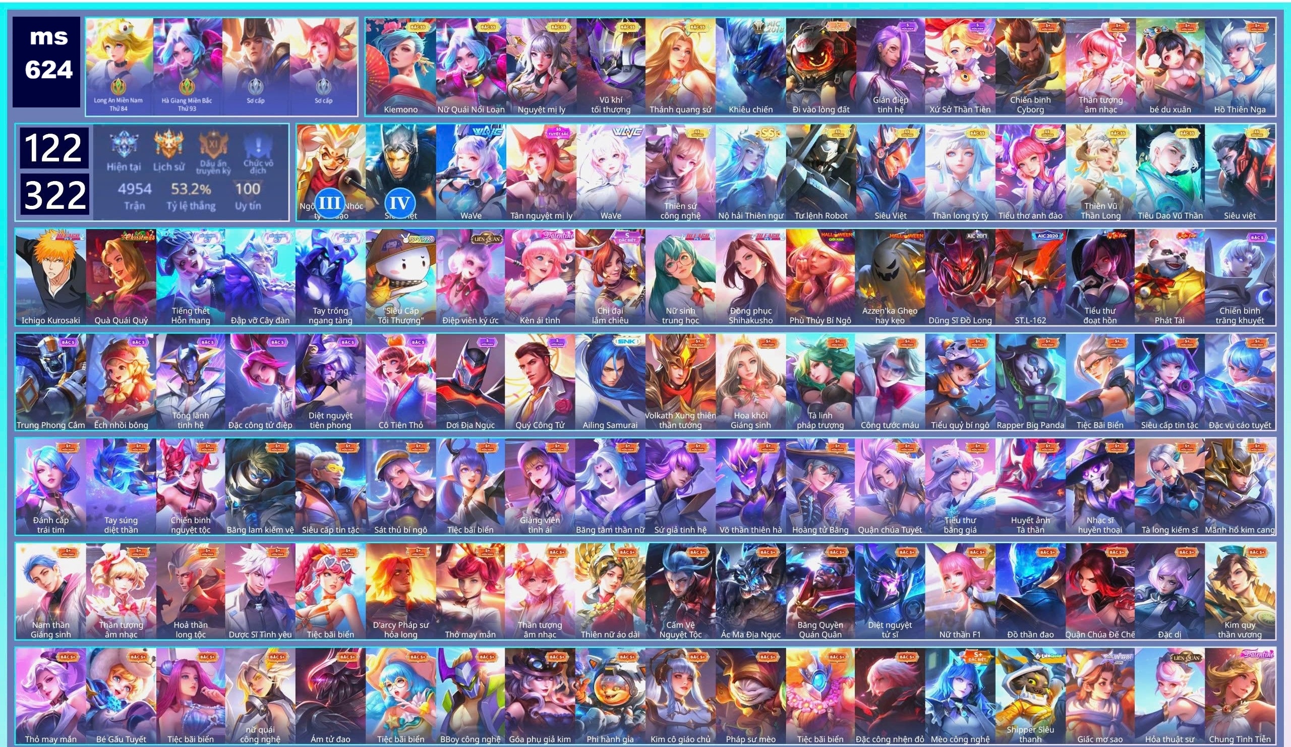 Acc Liên Quân ID 128