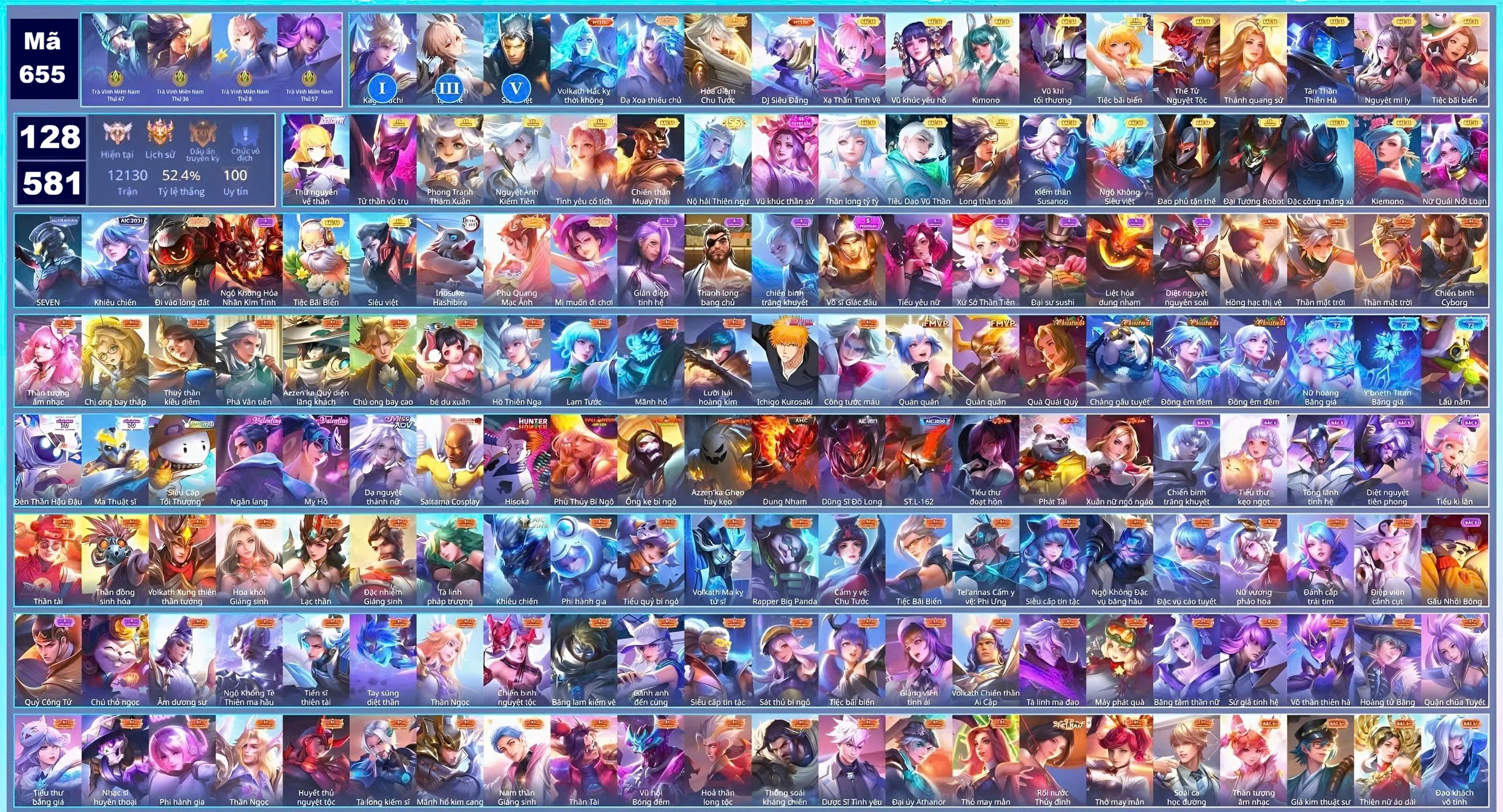 Acc Liên Quân ID 132