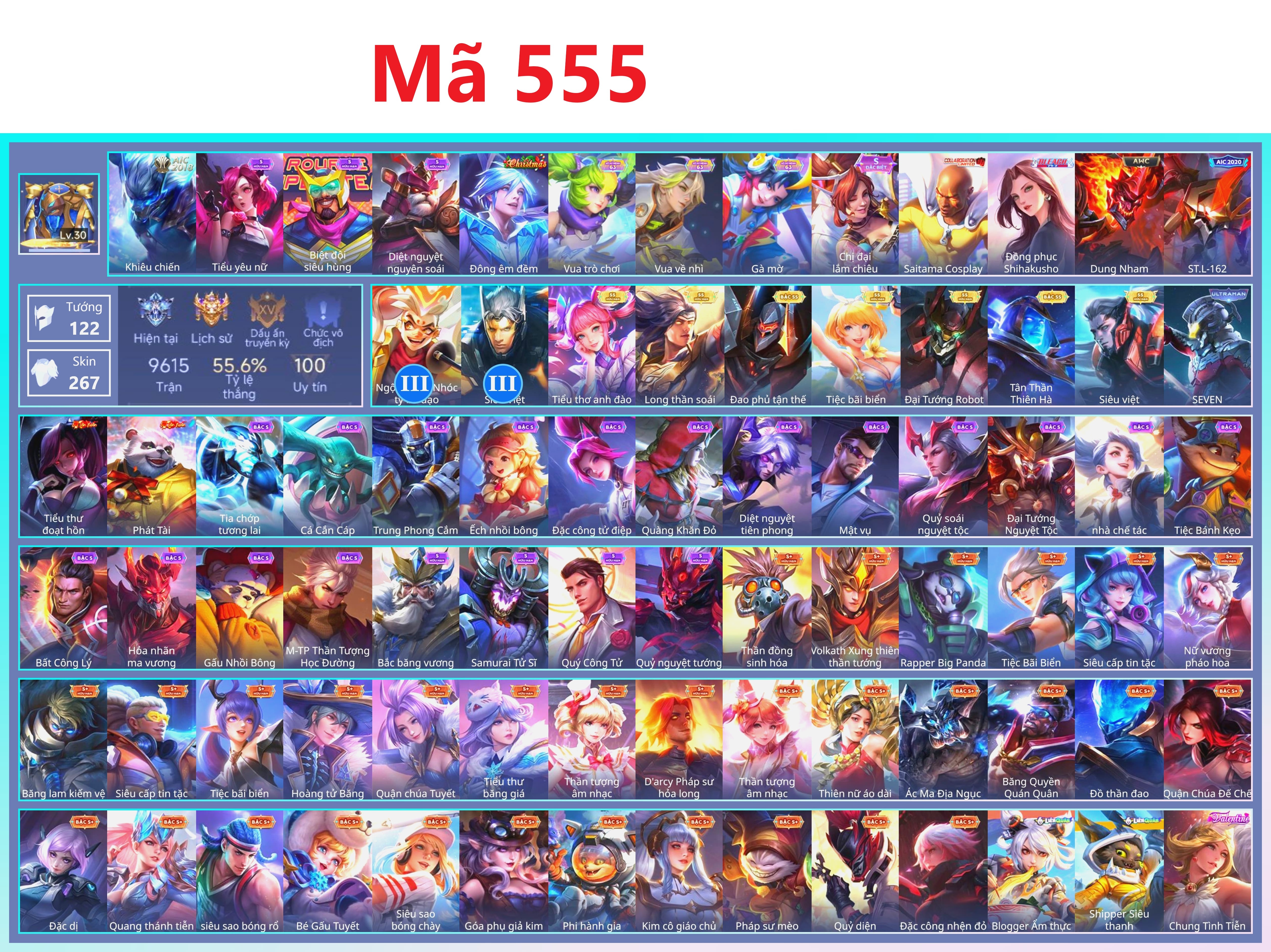 Acc Liên Quân ID 120