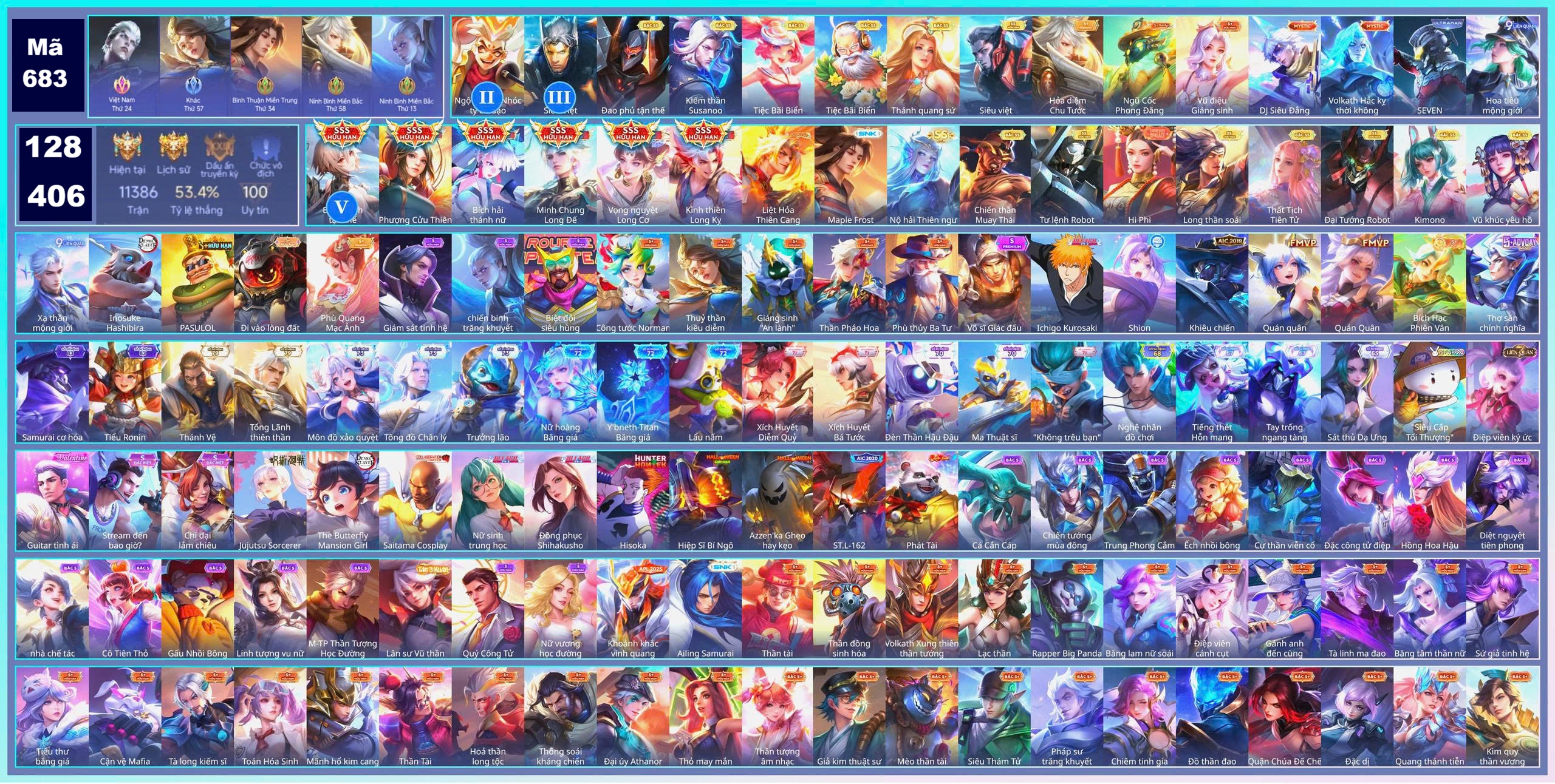 Acc Liên Quân ID 141
