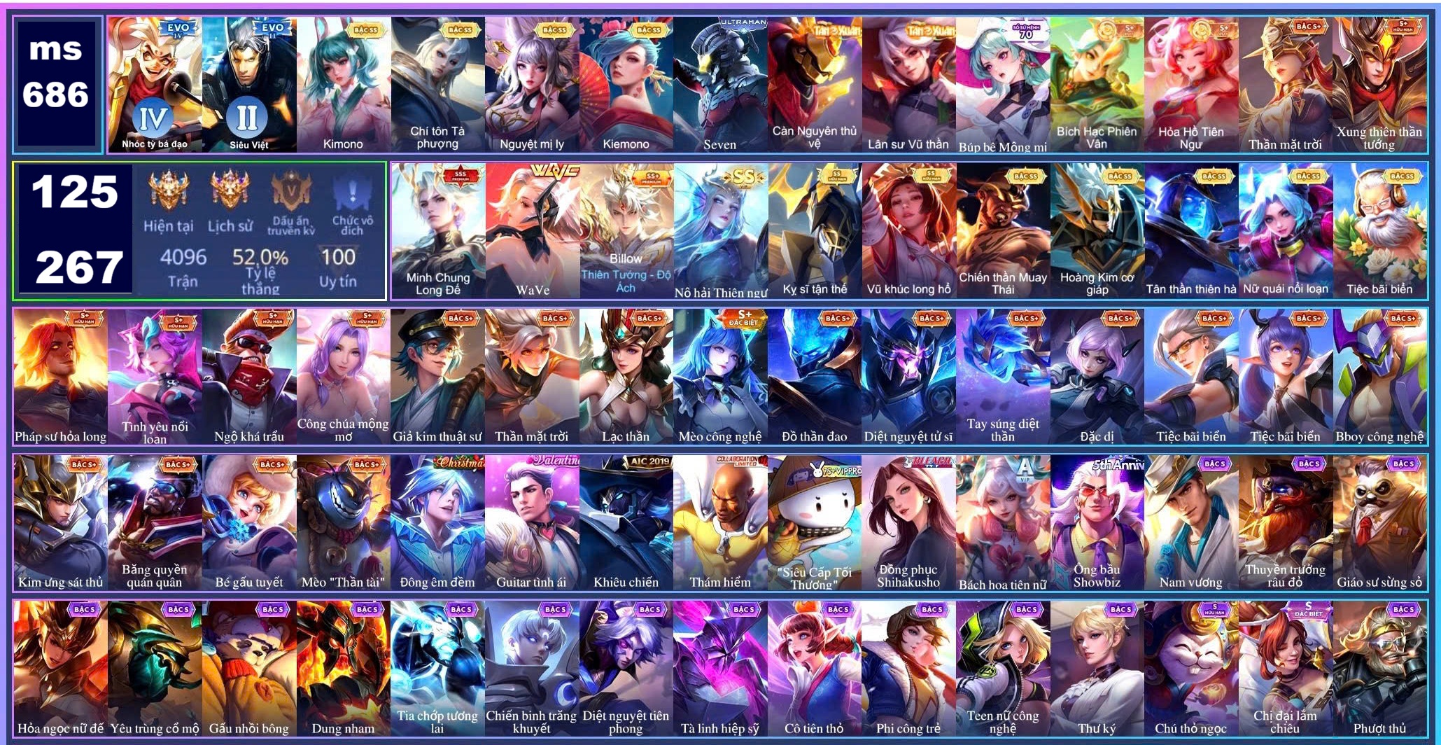 Acc Liên Quân ID 142