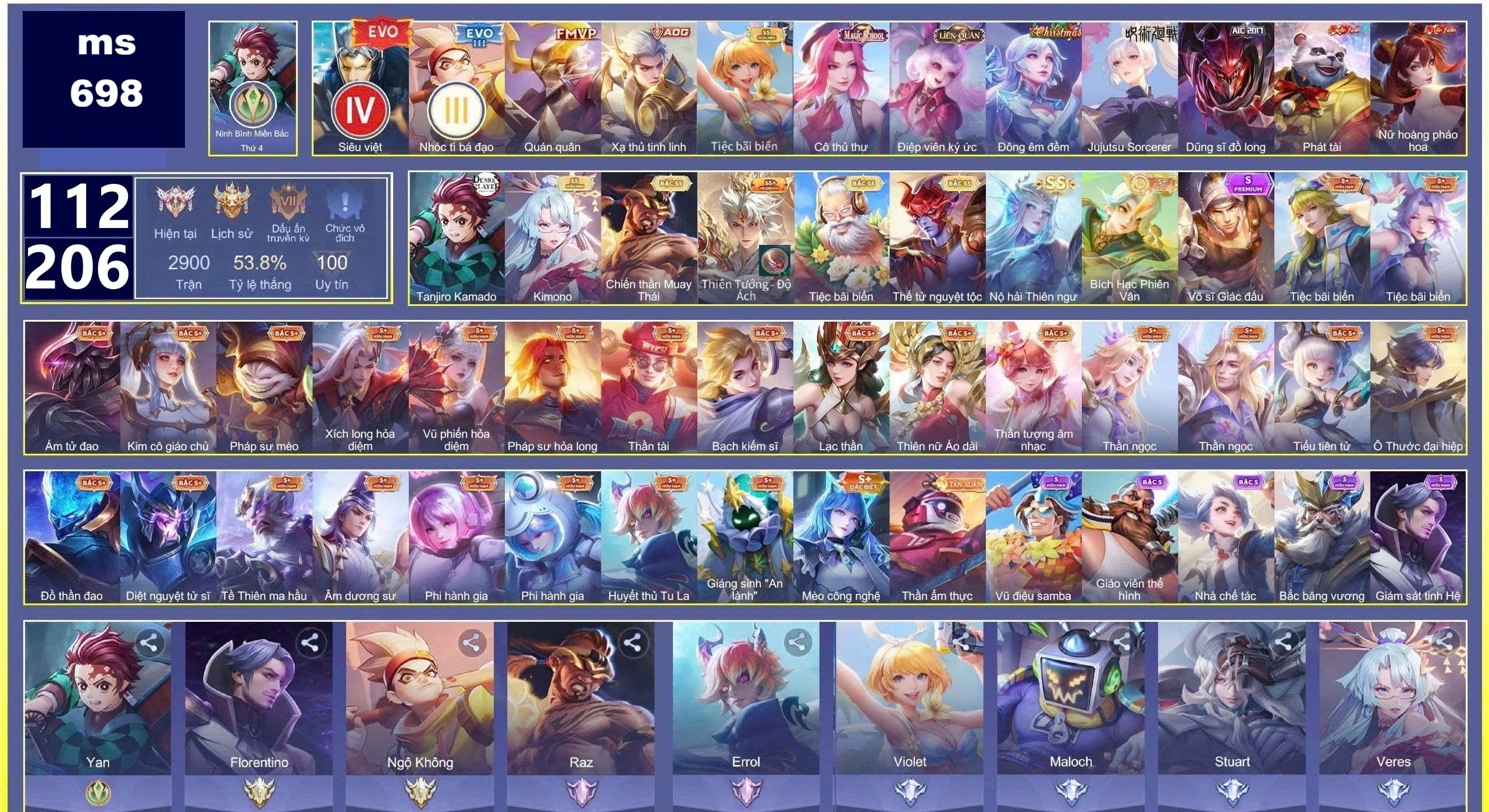 Acc Liên Quân ID 145