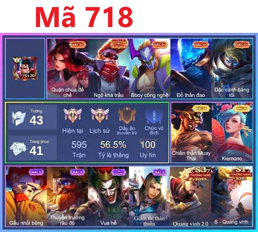 Acc Liên Quân ID 147