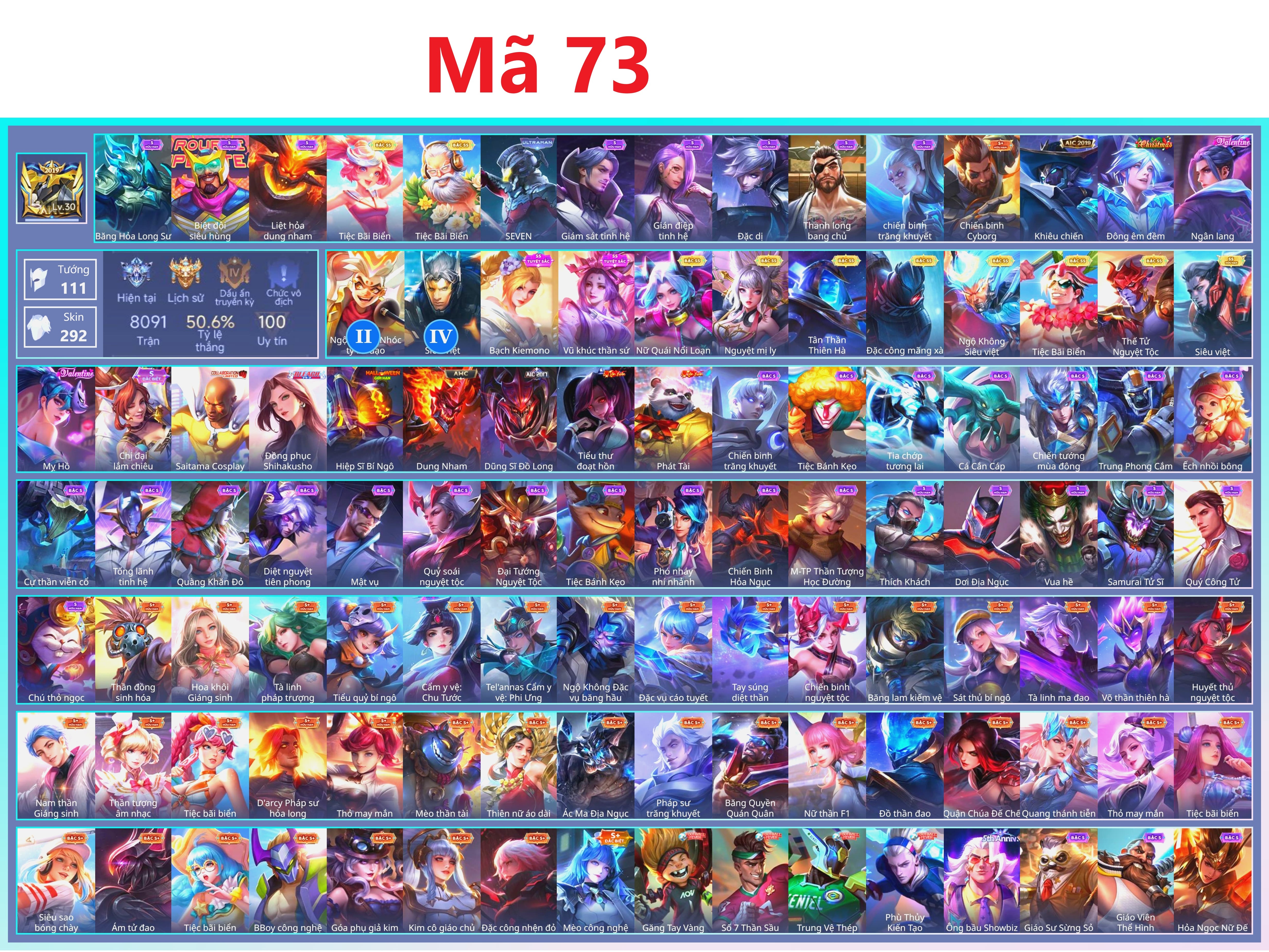 Acc Liên Quân ID 151