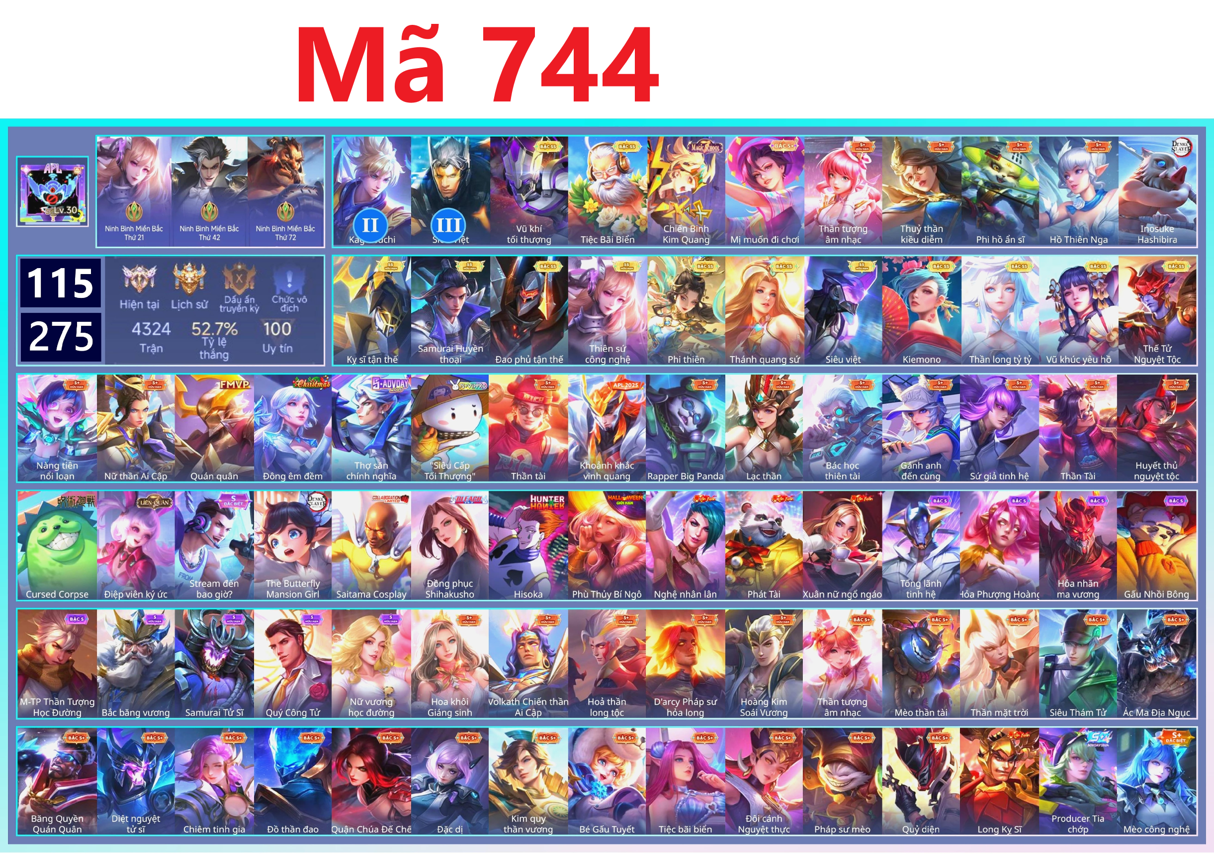 Acc Liên Quân ID 153