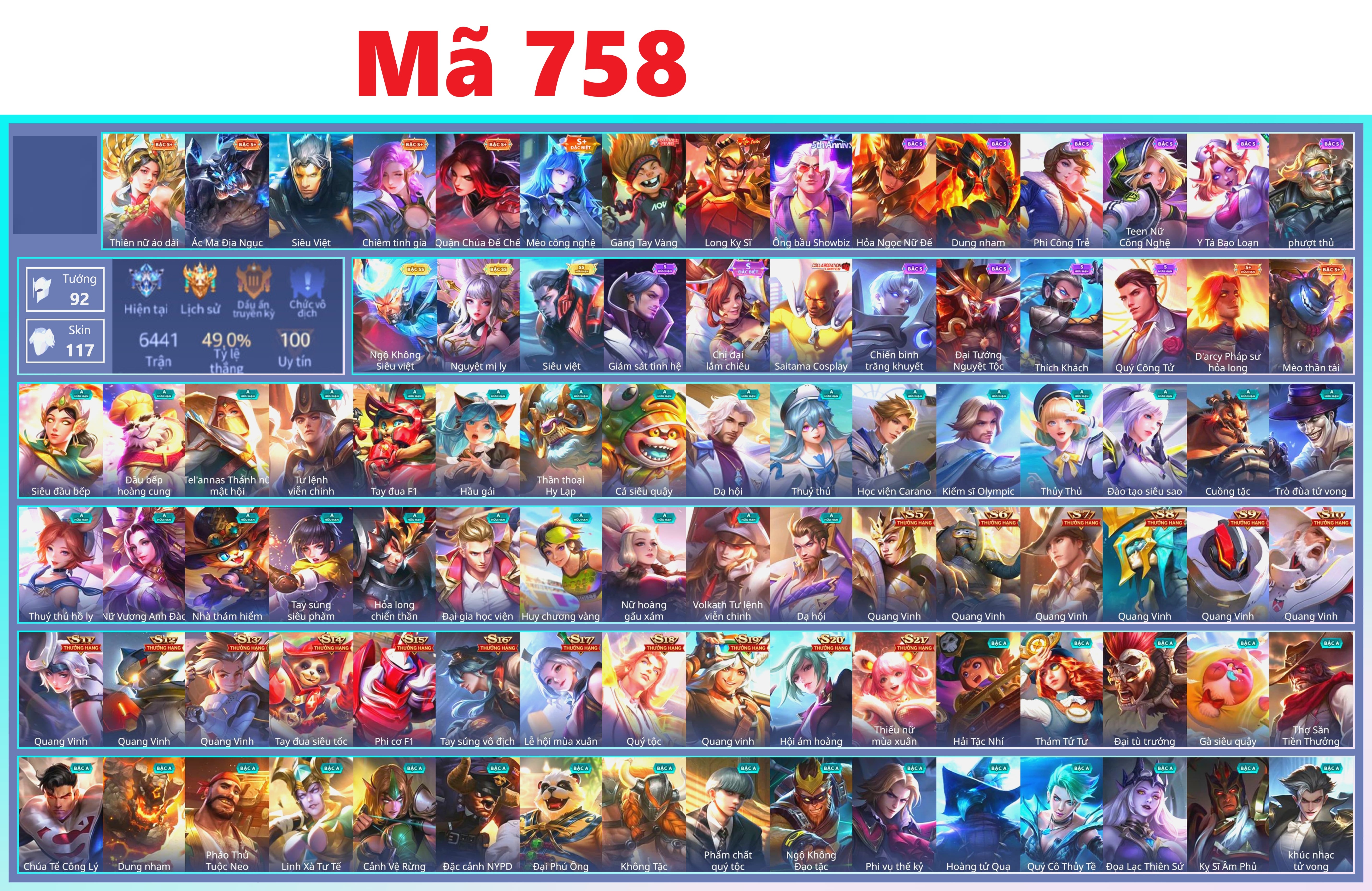 Acc Liên Quân ID 155