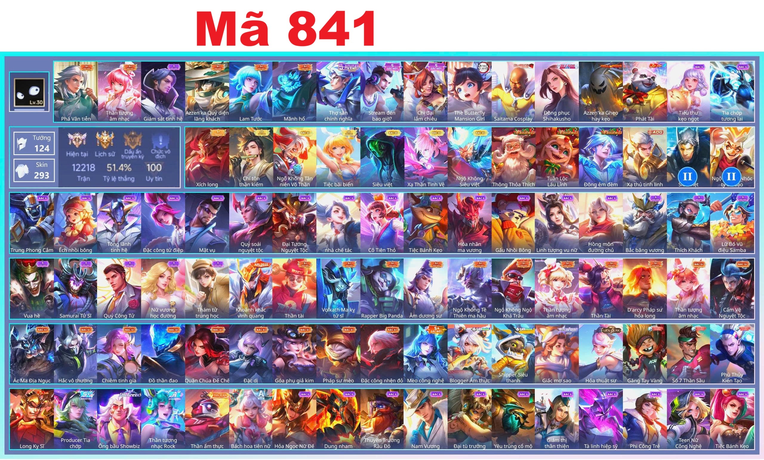 Acc Liên Quân ID 168