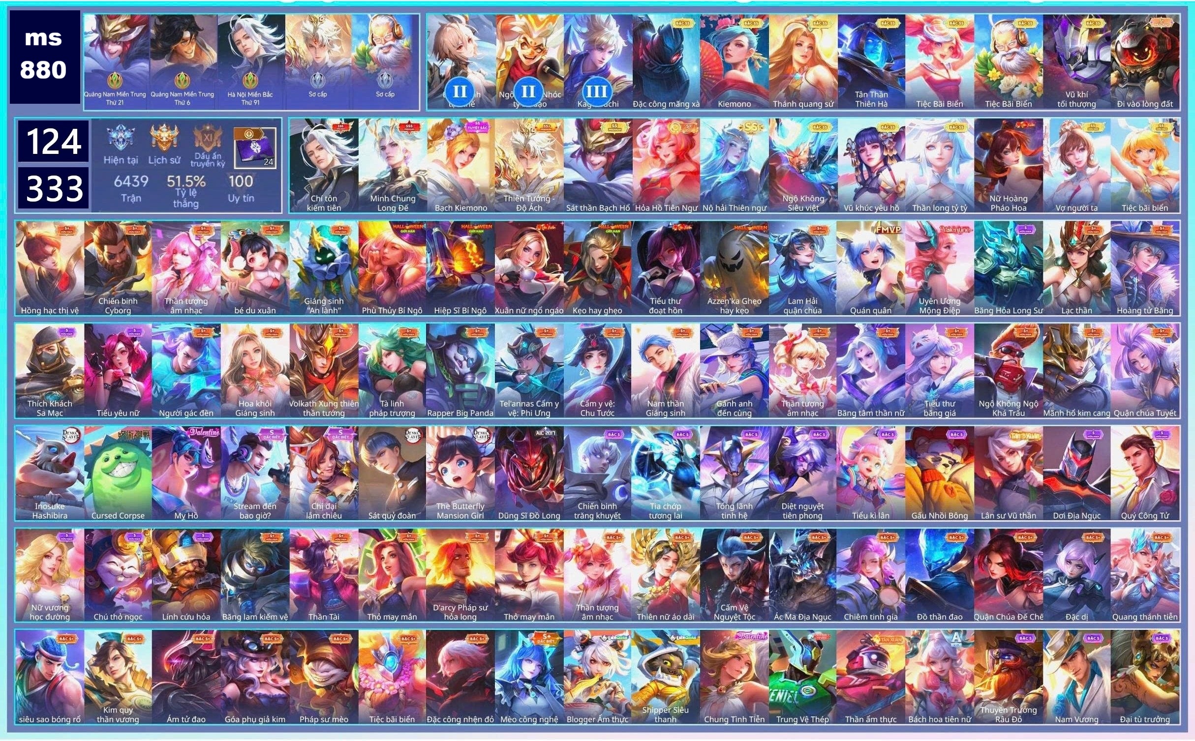 Acc Liên Quân ID 175