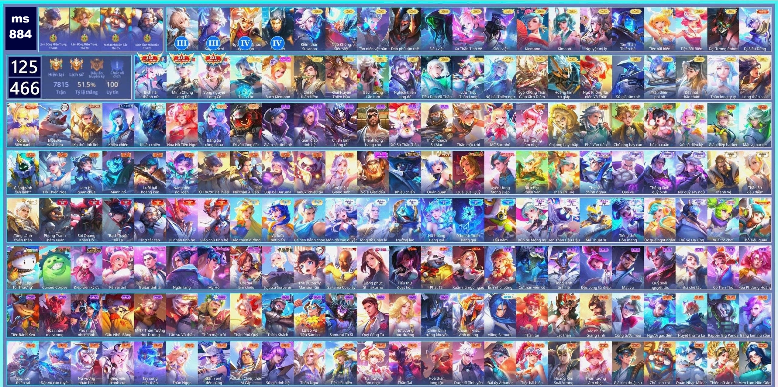 Acc Liên Quân ID 176