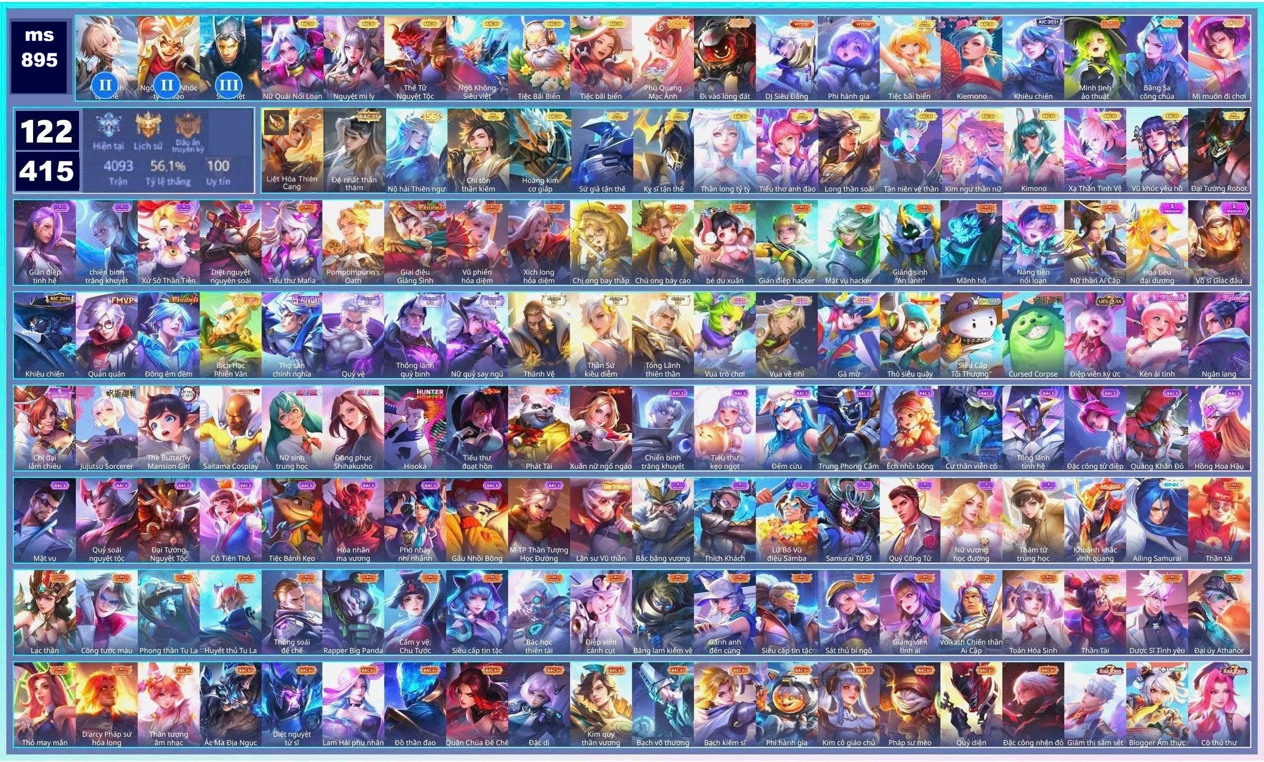 Acc Liên Quân ID 177