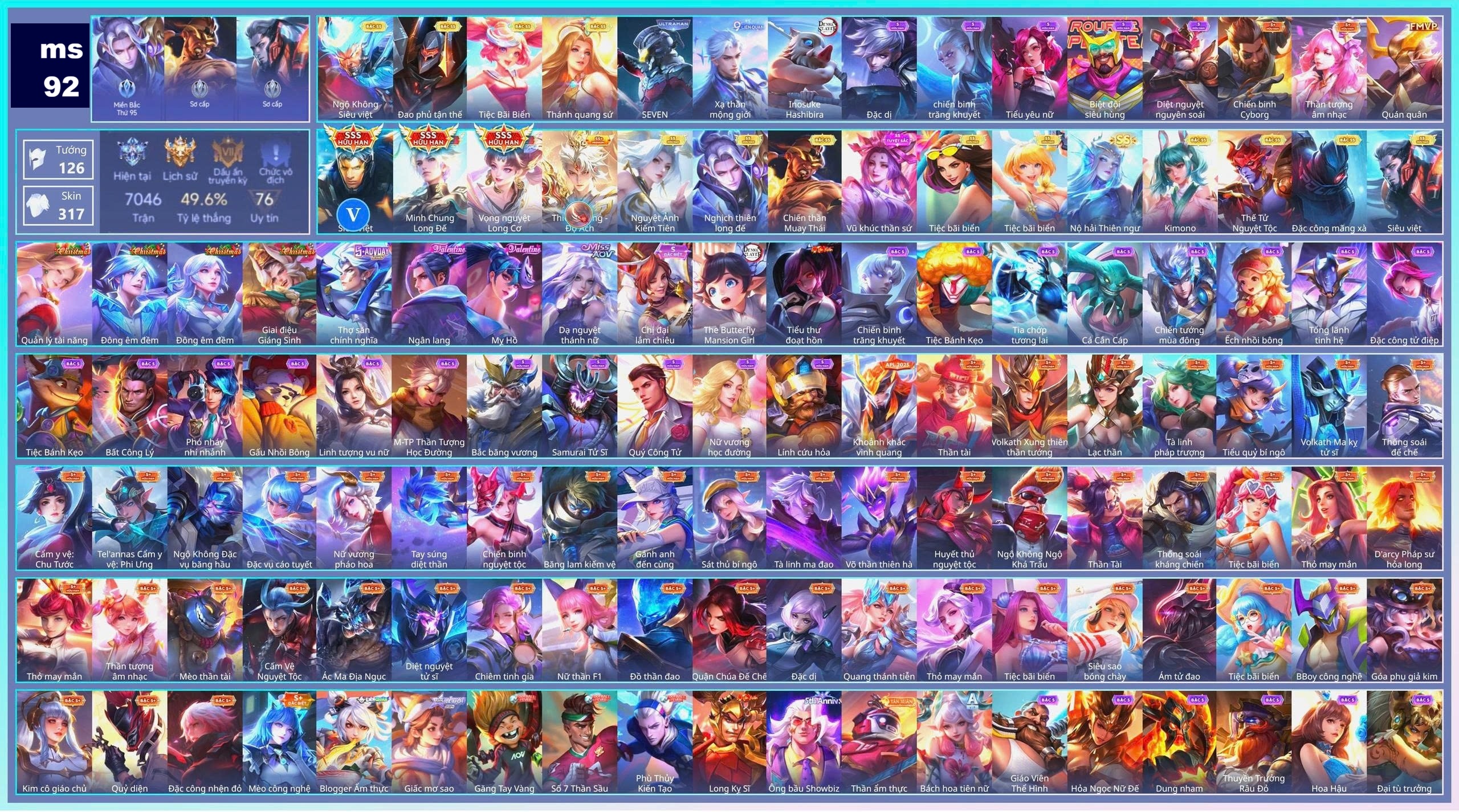 Acc Liên Quân ID 183