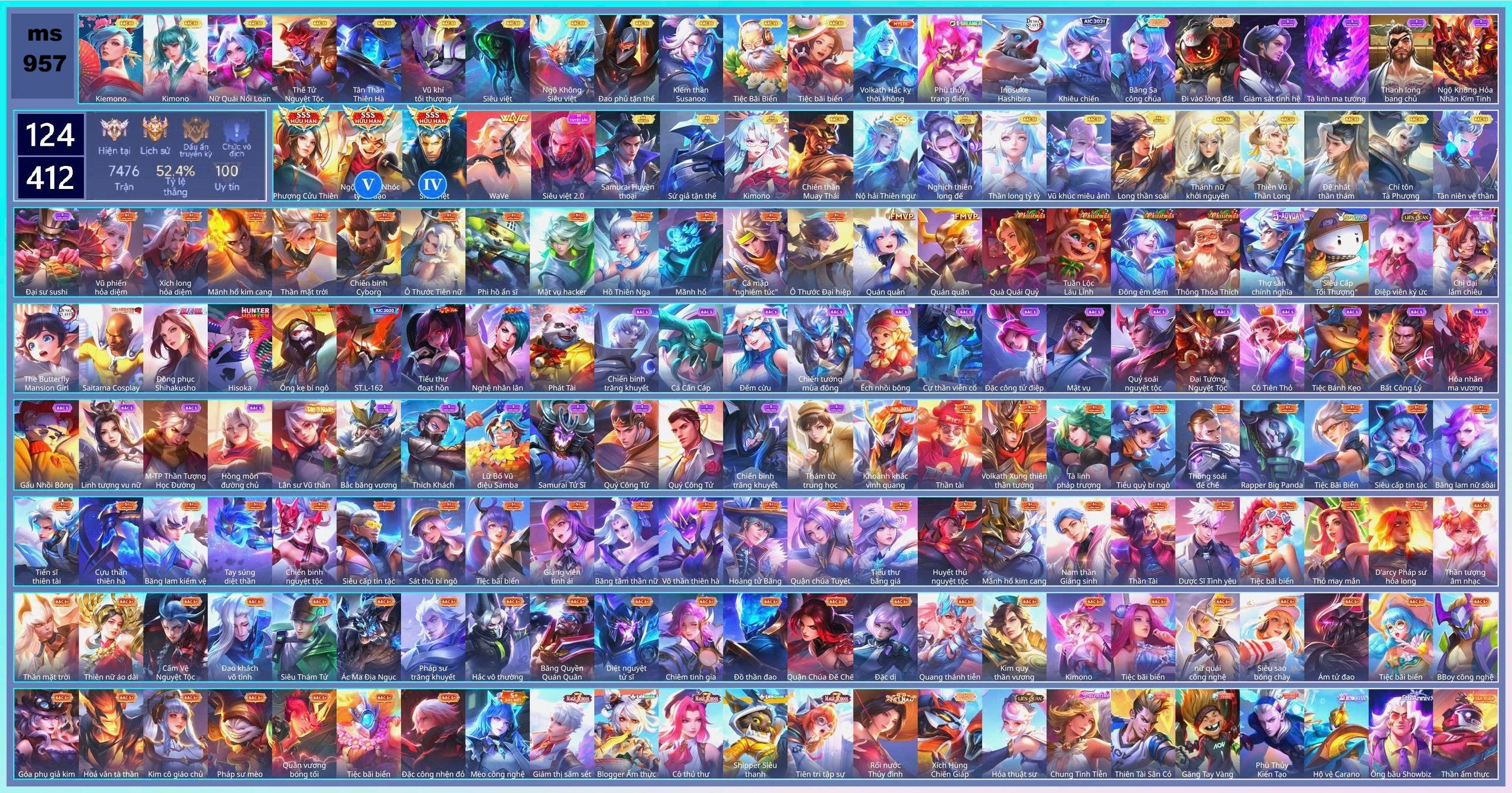 Acc Liên Quân ID 195