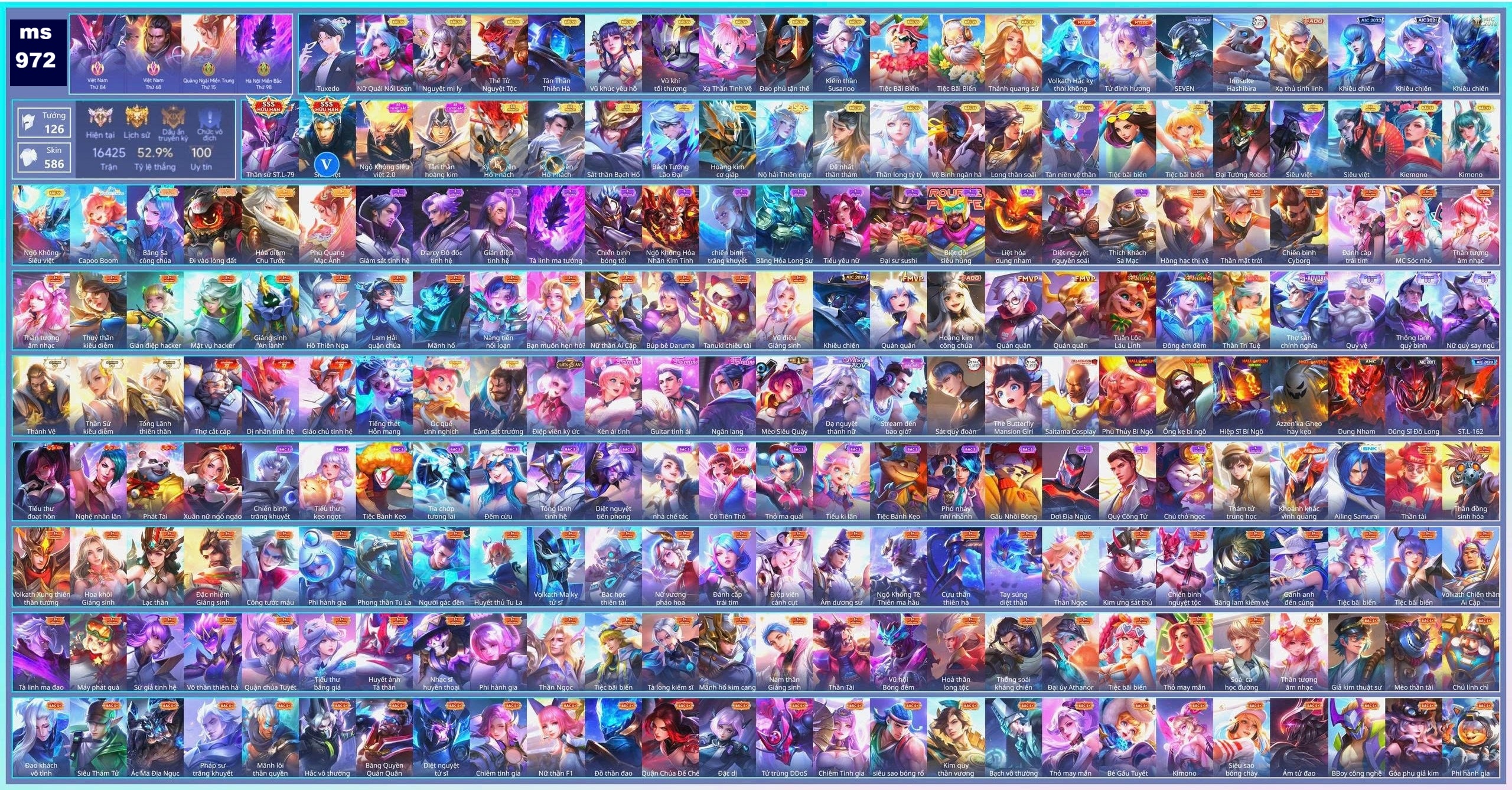 Acc Liên Quân ID 199